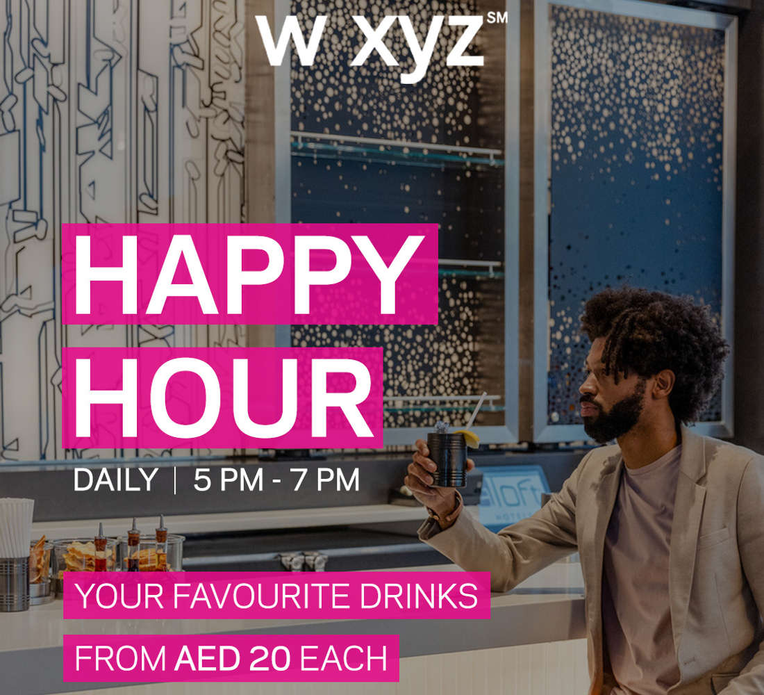 WXYZ Bar, Aloft Me'aisam, Dubai More Cravings by Marriott Bonvoy™