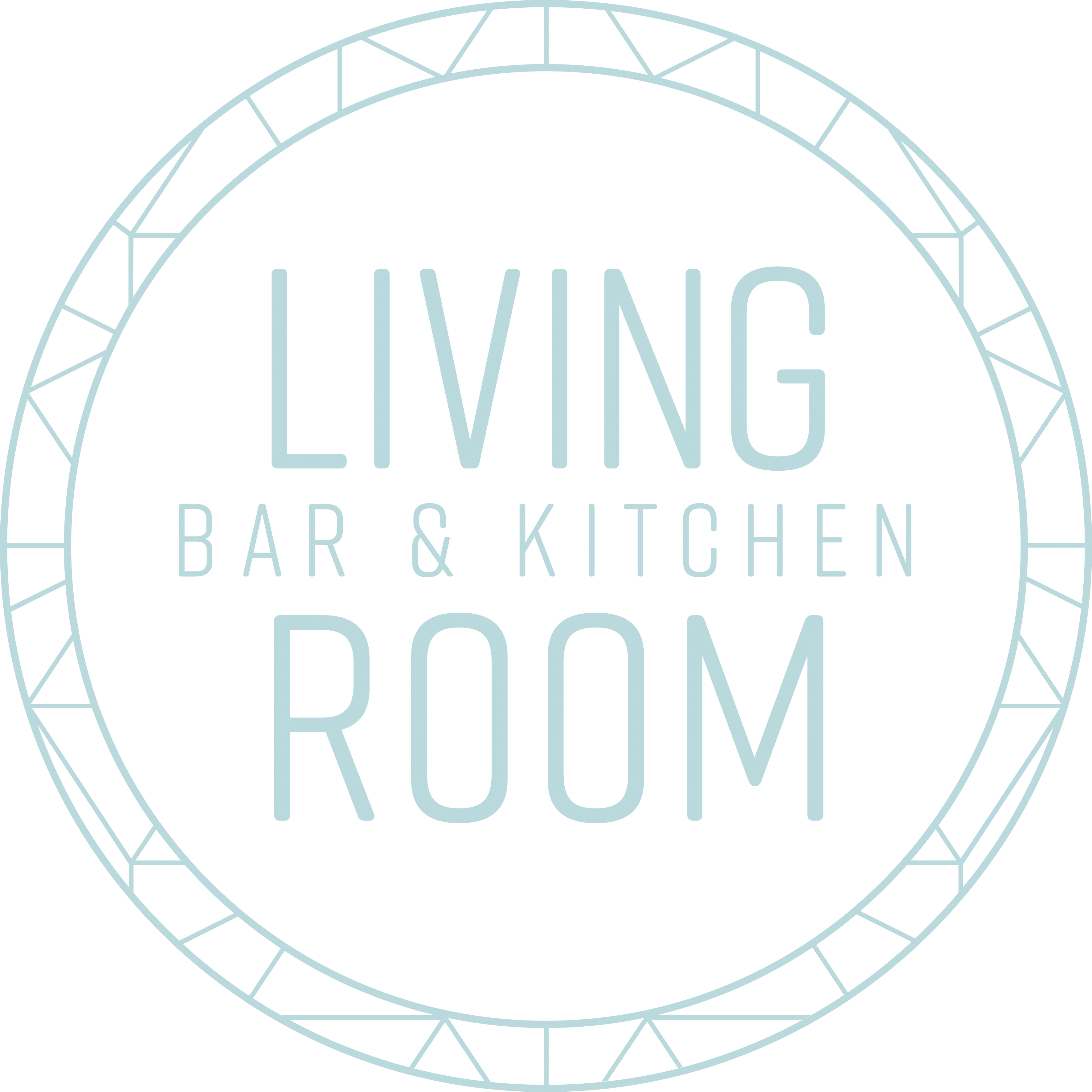 Living Room Bar & Kitchen