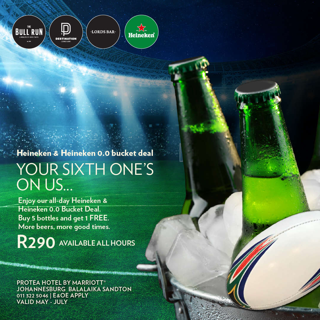 Heineken & Heineken 0.0 bucket deal at Lords Bar - More Cravings