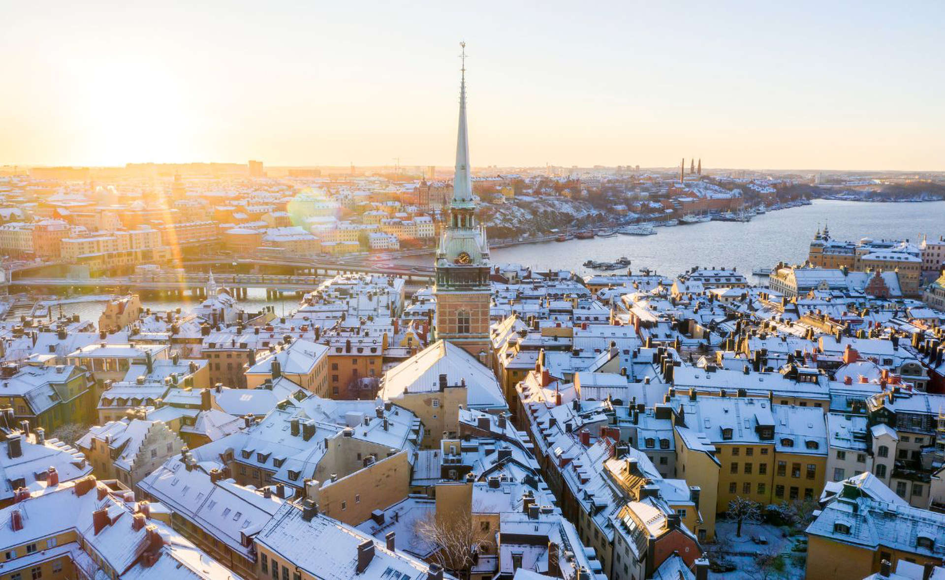 استمتع ببعض المرح في فصل الشتاء في السويد