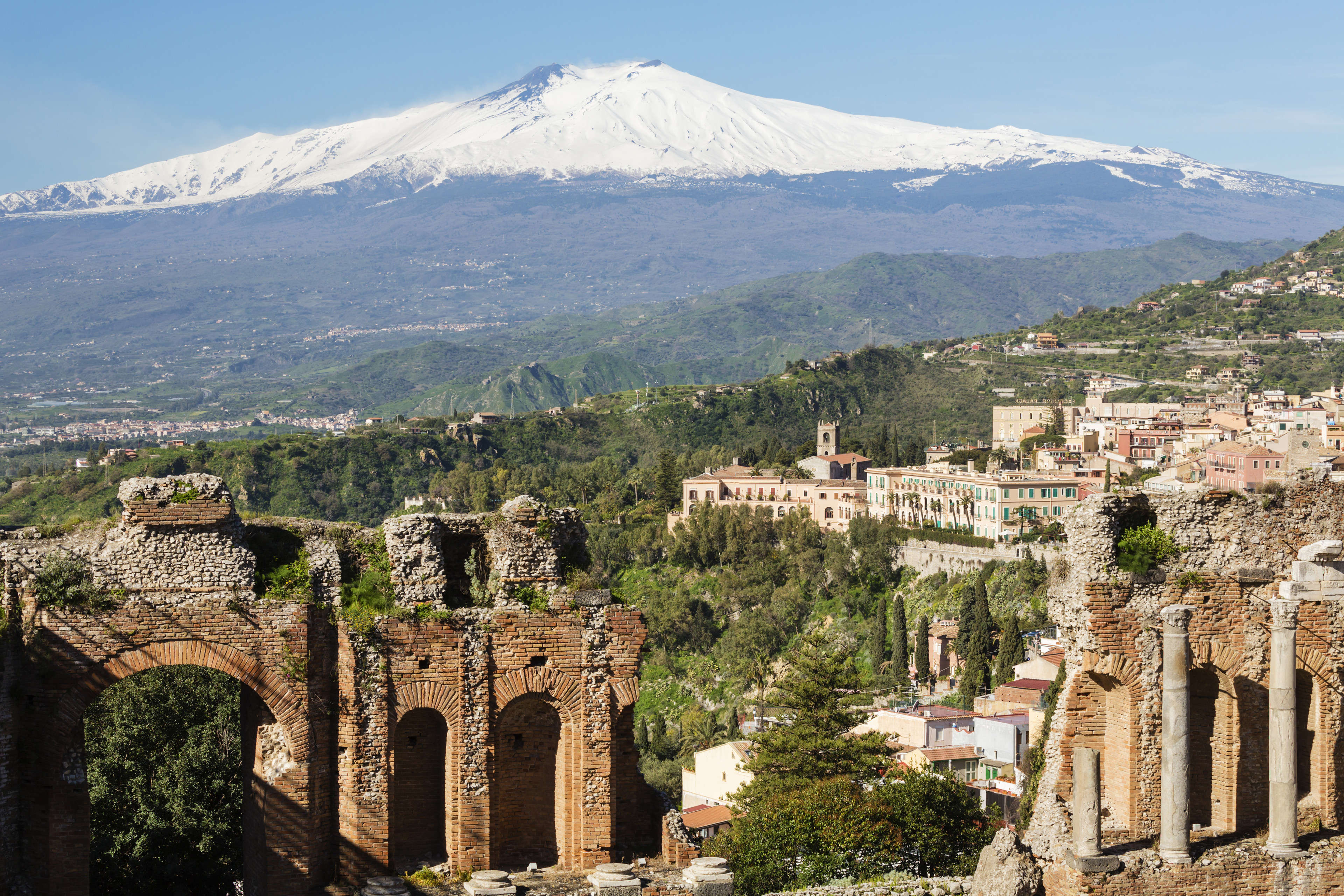 Das antike griechische Theater von Taormina