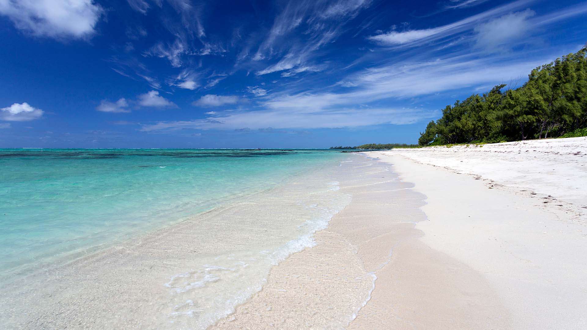 Playa de Île aux Cerfs, Isla Mauricio