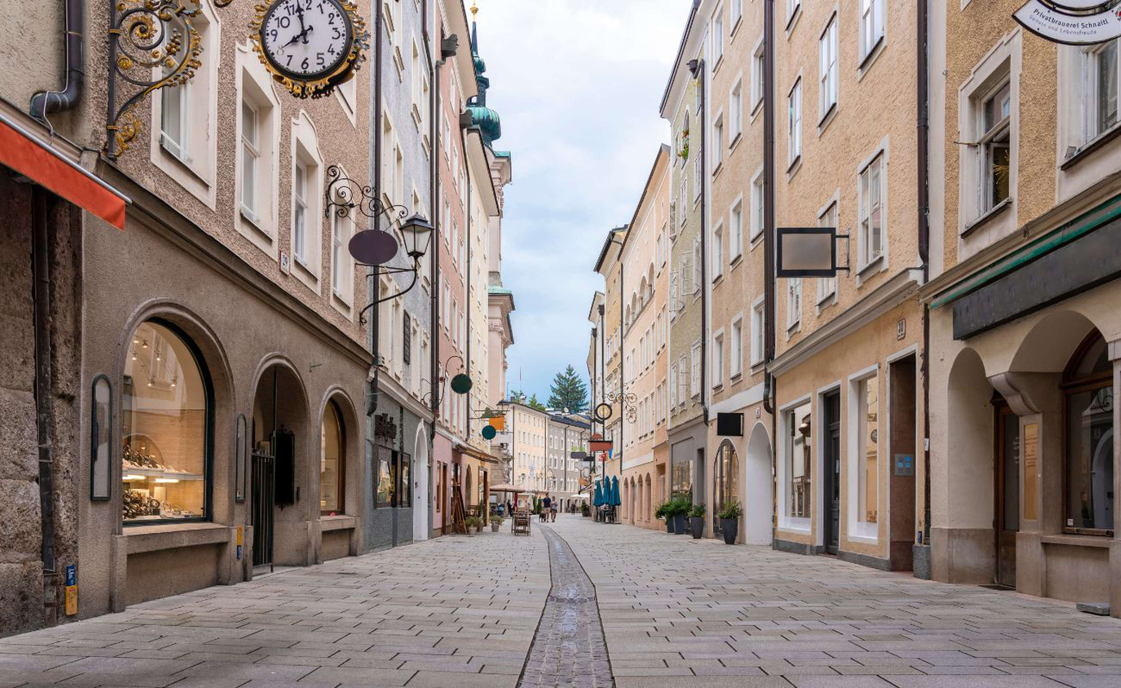 Getreidegasse in Salzburg, Österreich