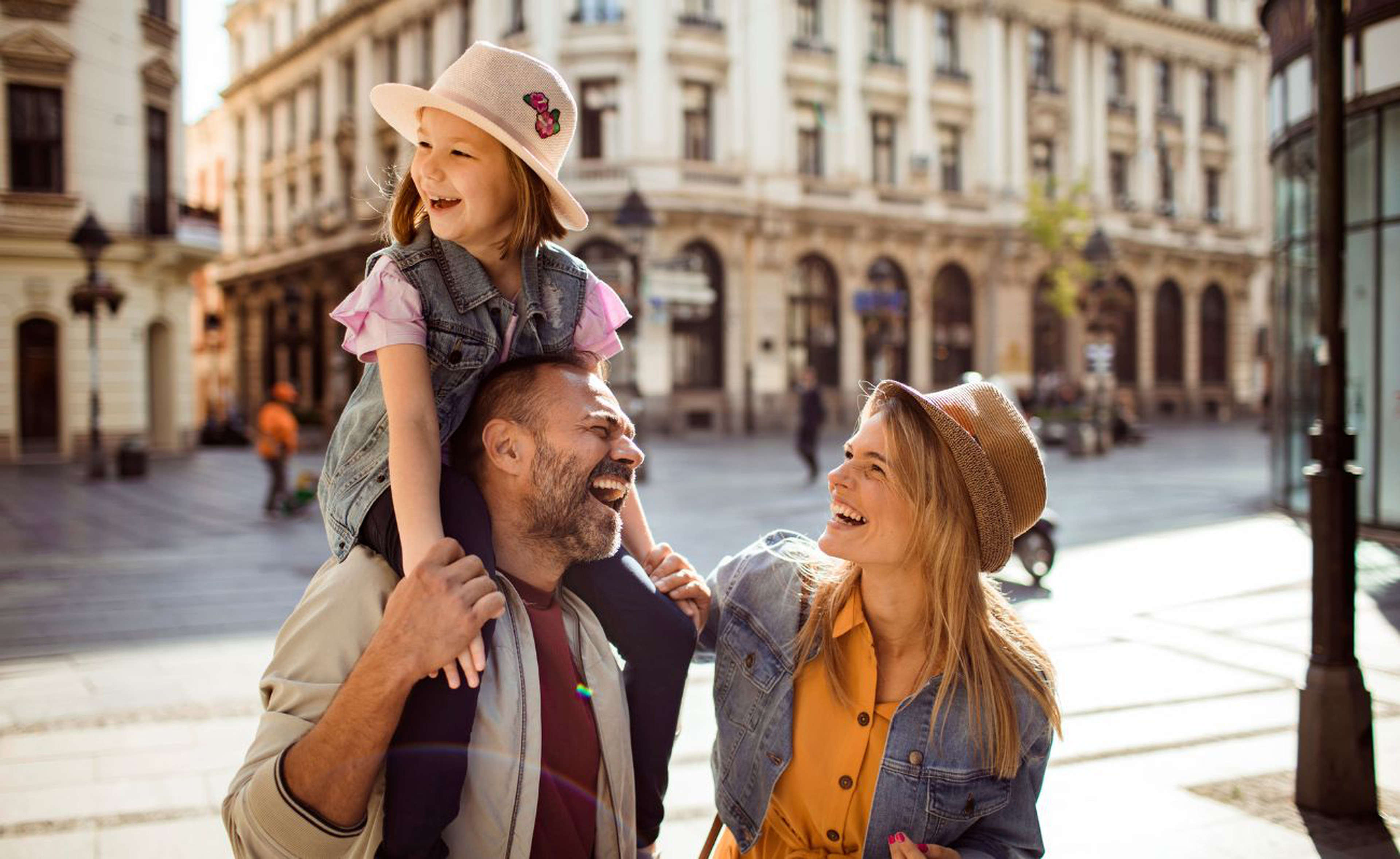 Una familia en París, Francia
