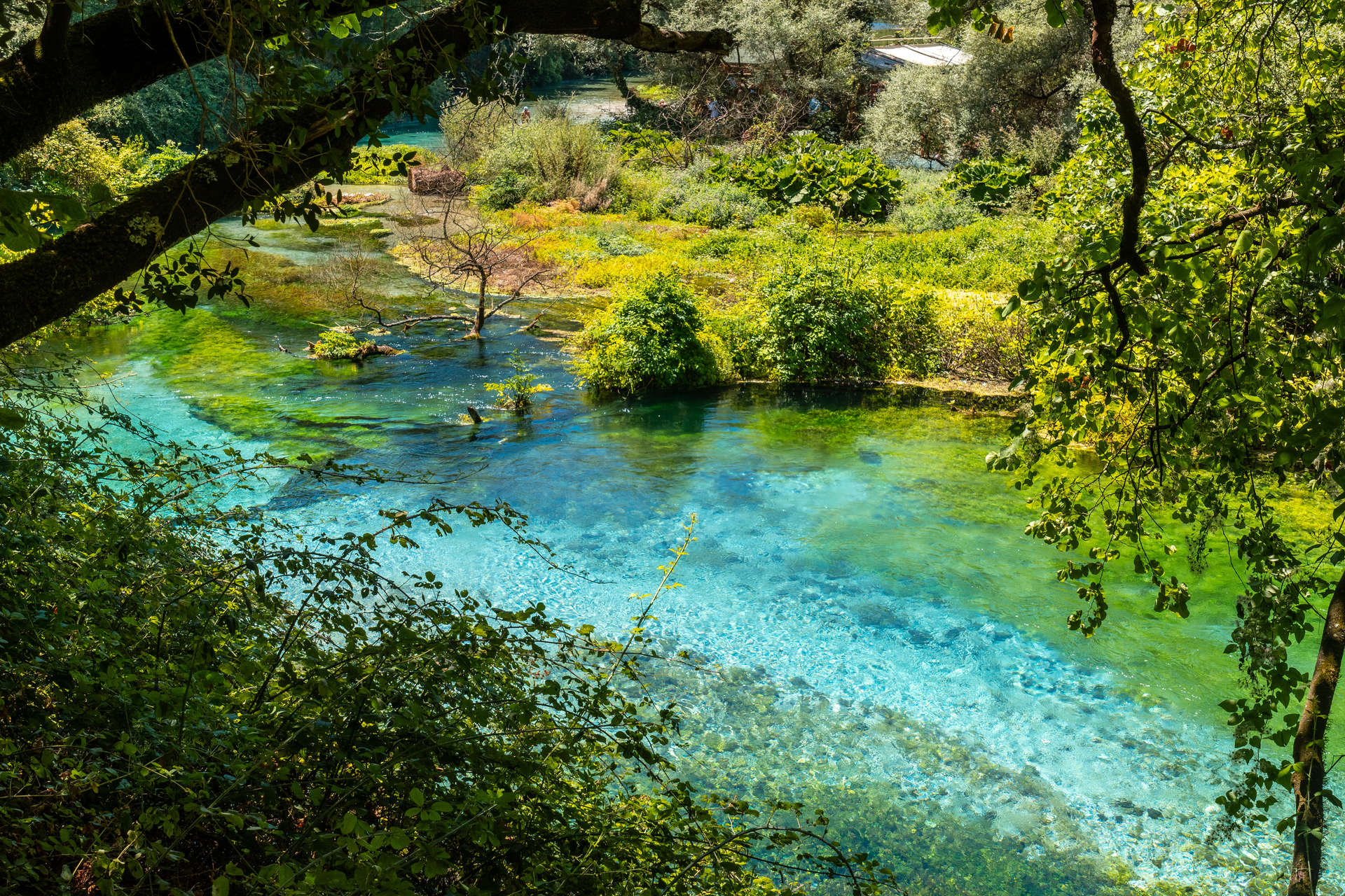 El Ojo Azul es un manantial natural de preciosas aguas color turquesa