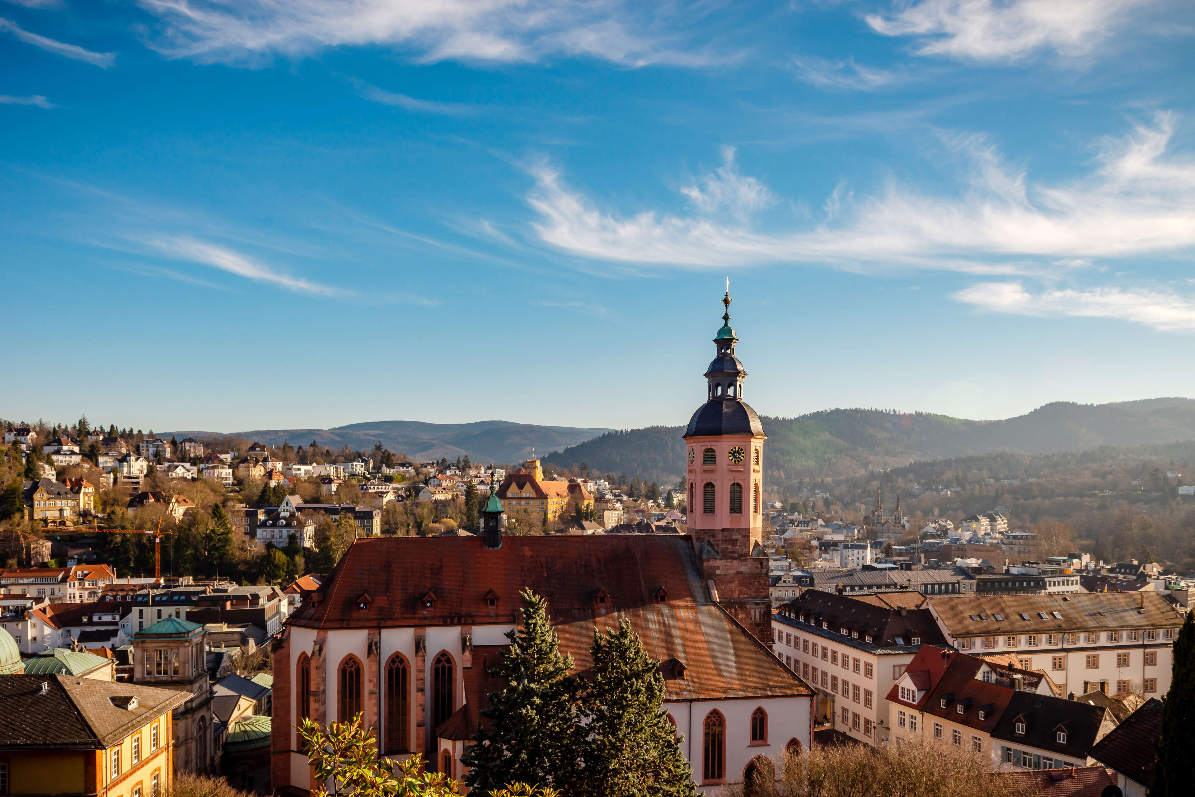Baden-Baden ist berühmt für seine heißen Quellen