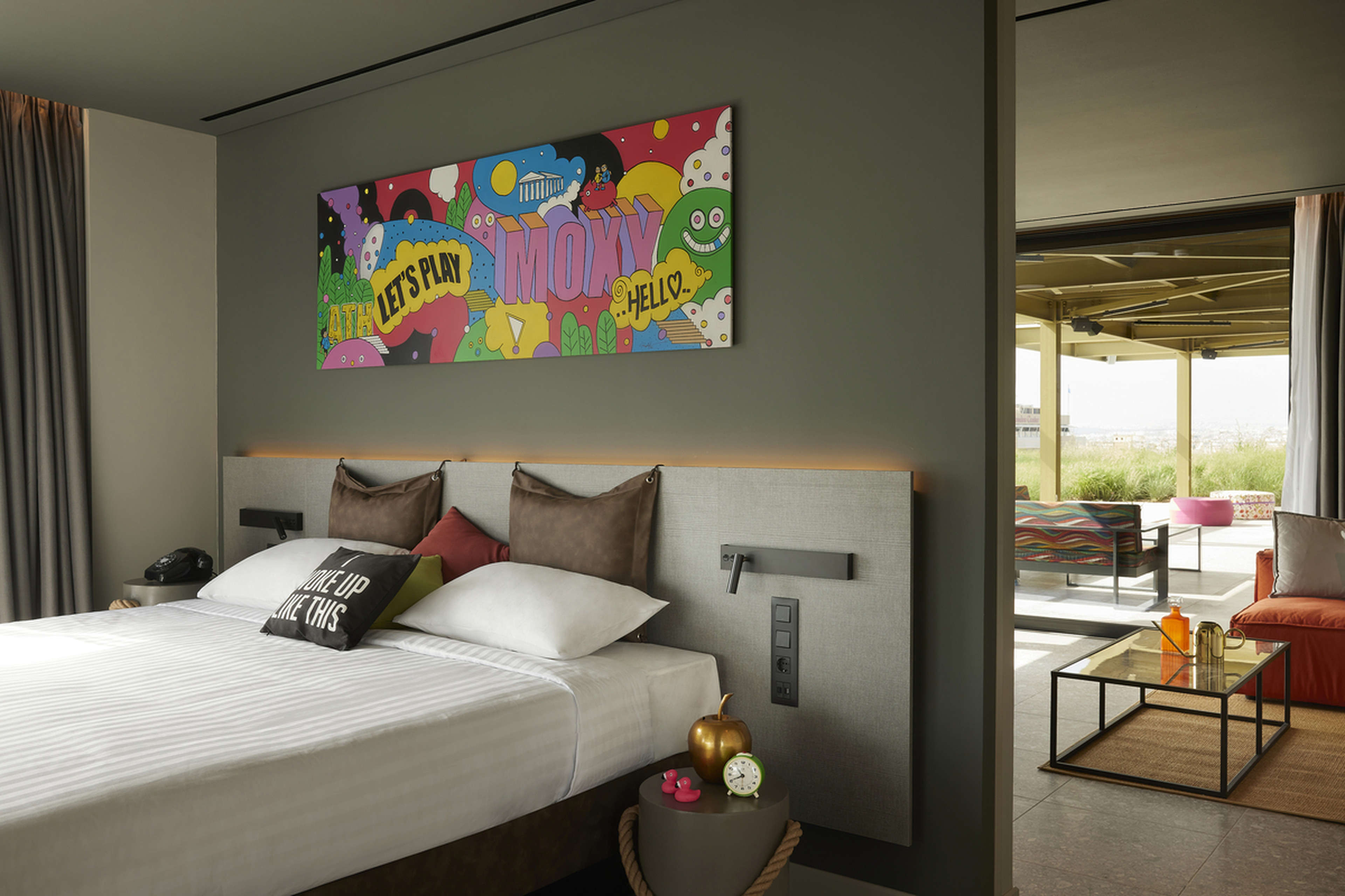 Bedroom suite, Moxy Athens City