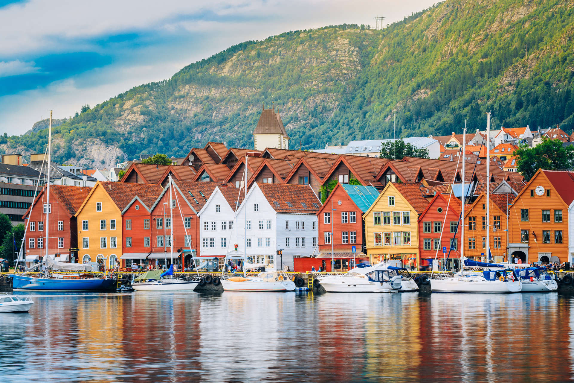 Bergen is regarded as the 'capital' of Norway's southwestern fjords region