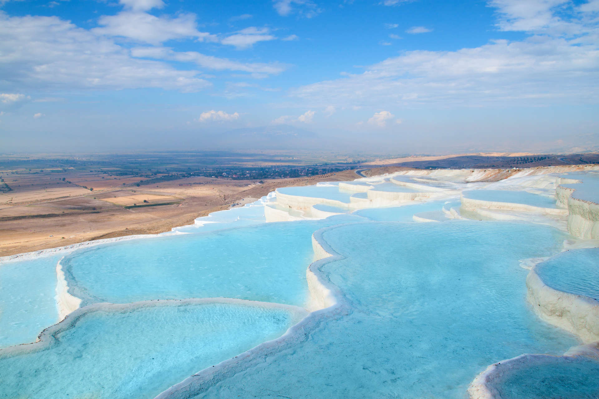 Pamukkale im Westen der Türkei