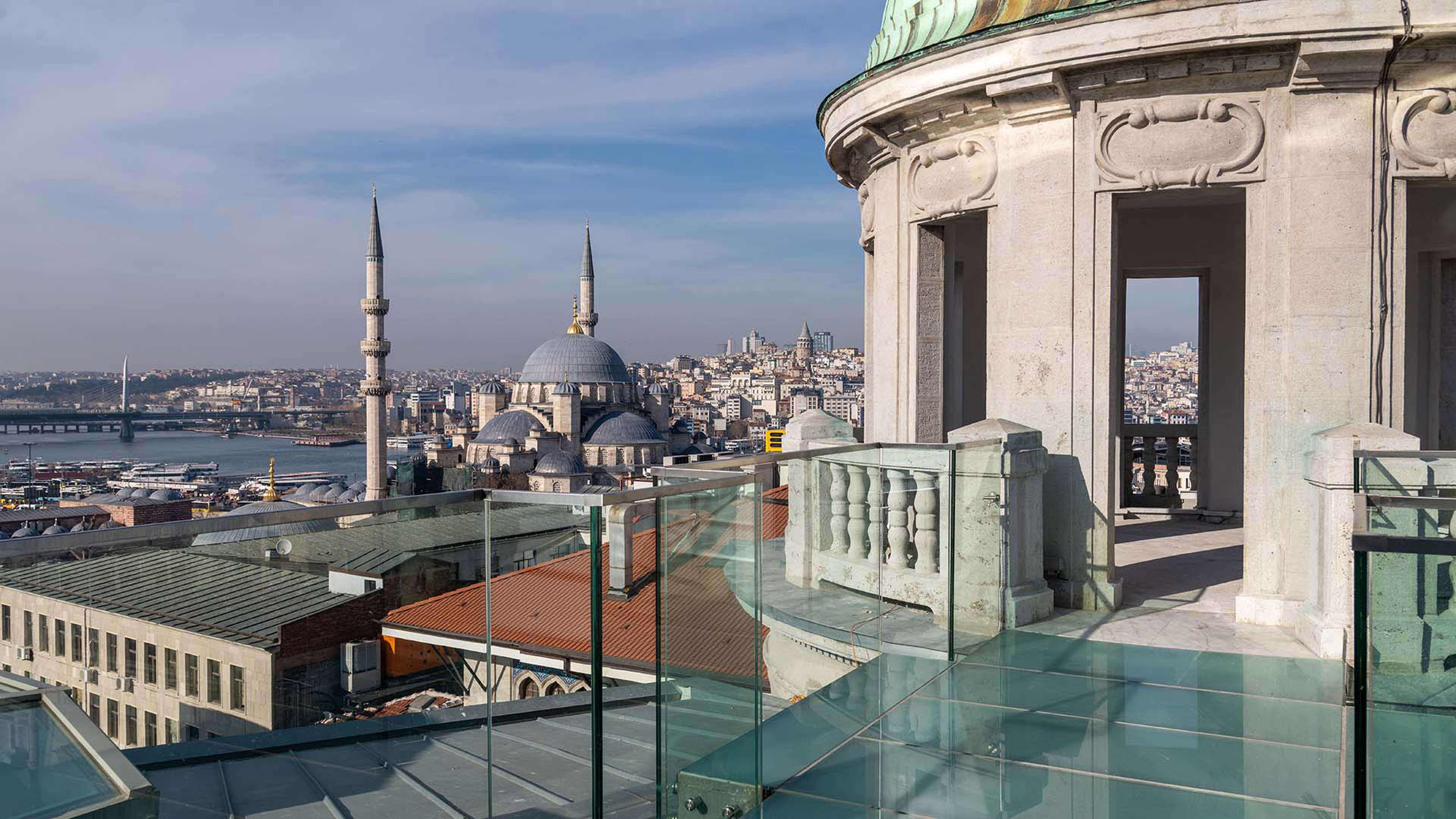 Breathtaking view on Orientbank Hotel