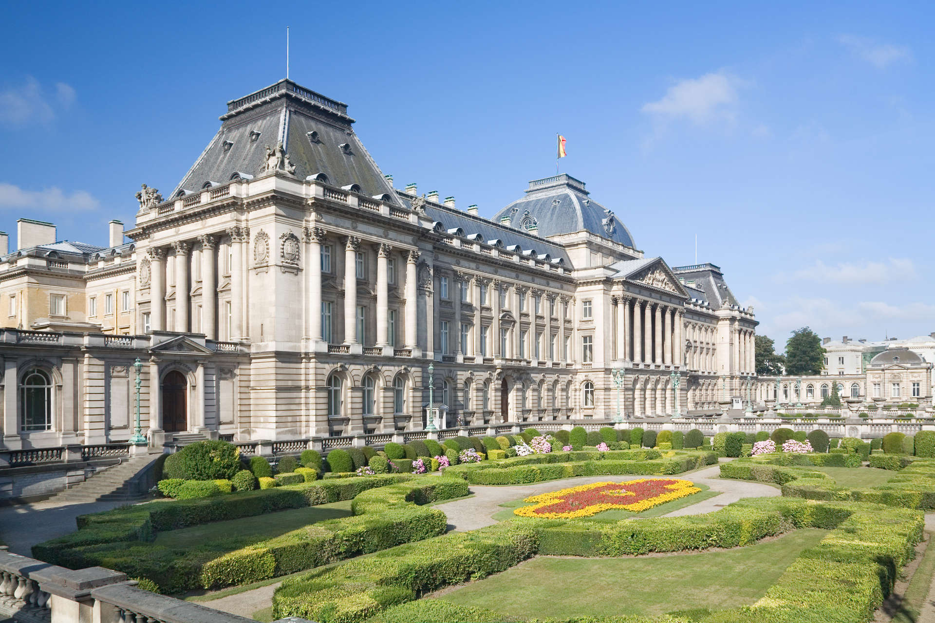 Der Königliche Palast in Brüssel