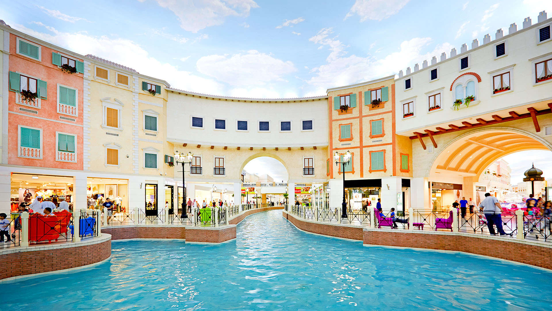 Canal at Villaggio Mall in Doha