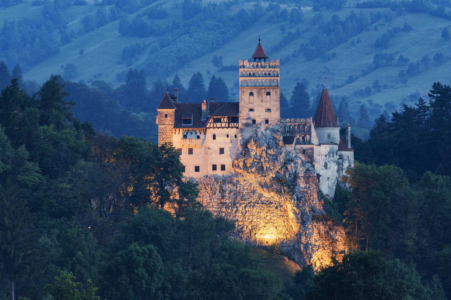 Castillo de Bran, Transilvania, Rumanía