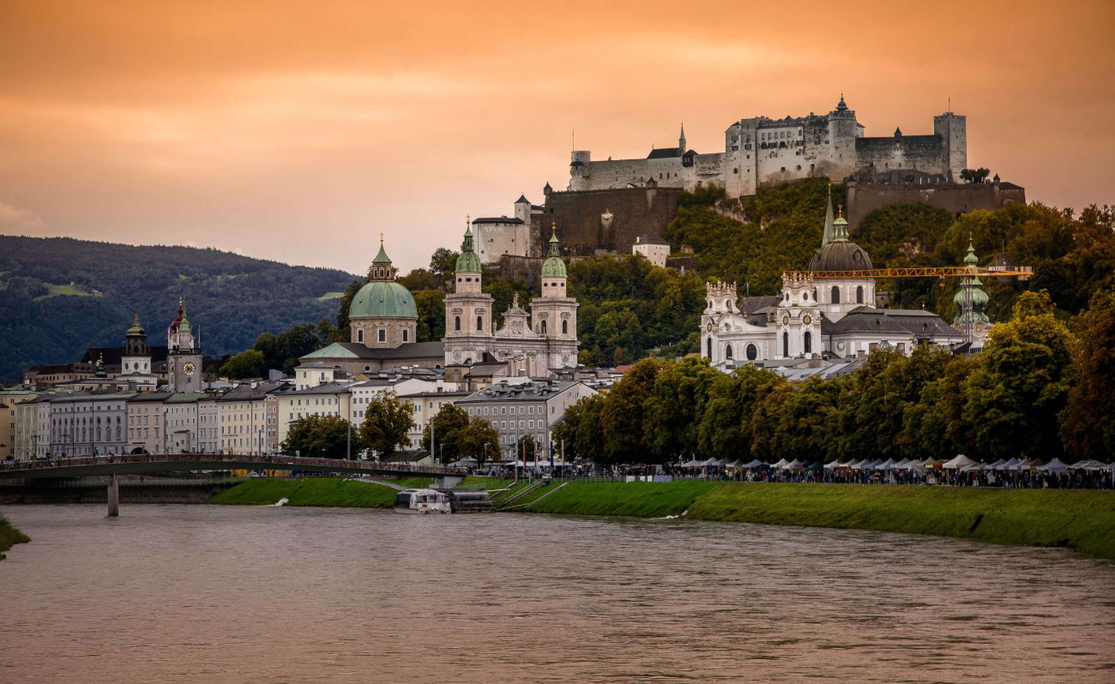Brezel in Salzburg, Österreich
