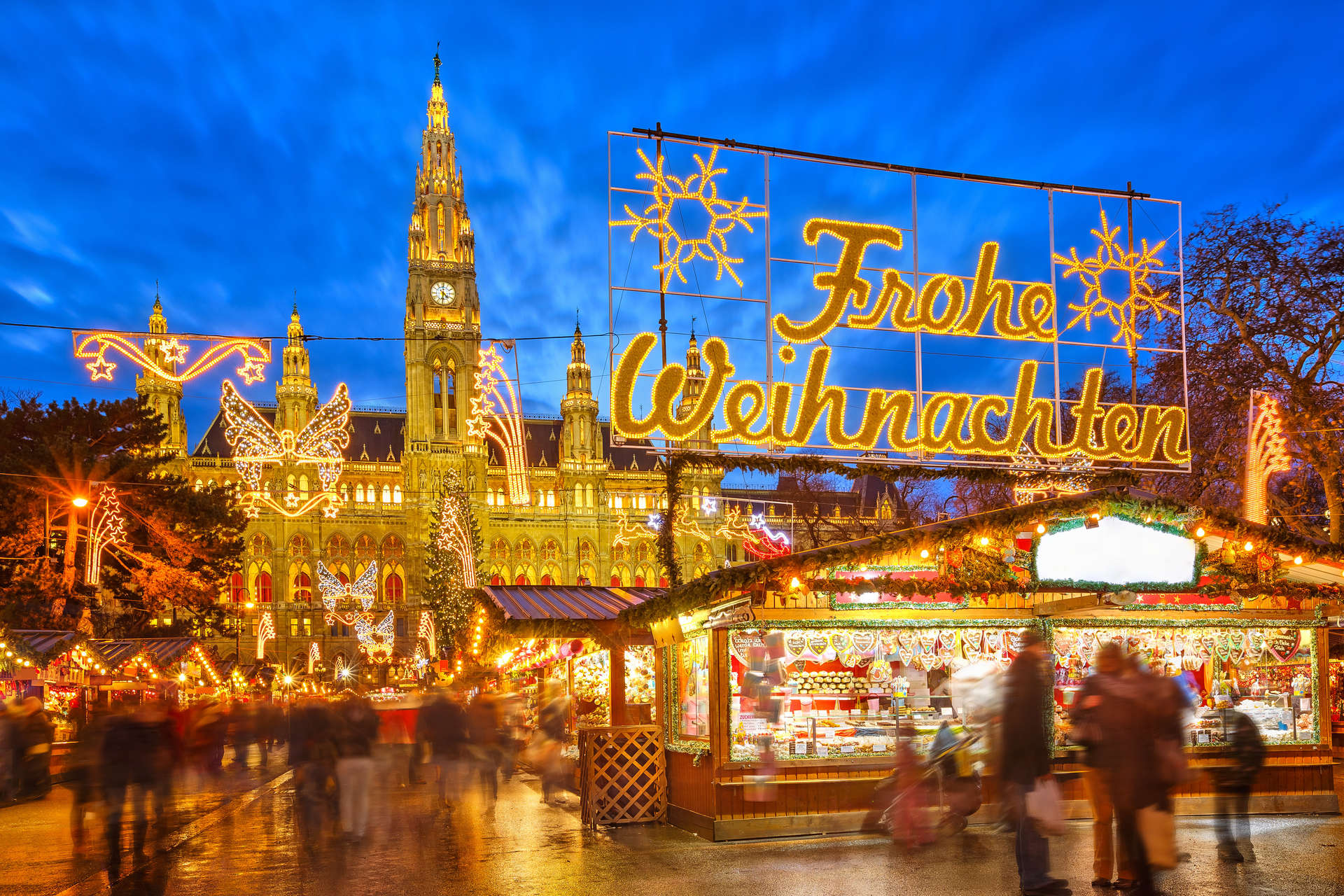 Christmas market in Vienna