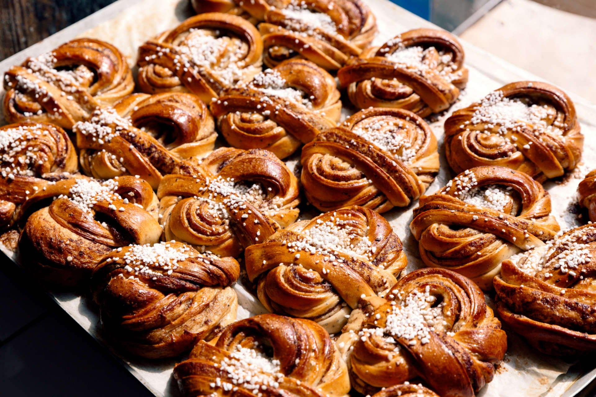 Cinnamon buns are a Swedish treat