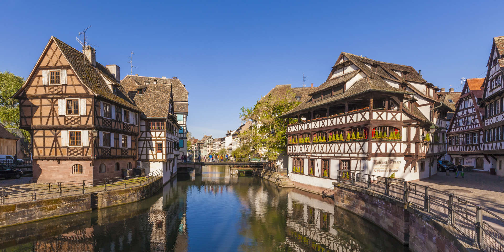 Das Inselzentrum von Straßburg ist ein Fachwerkparadies