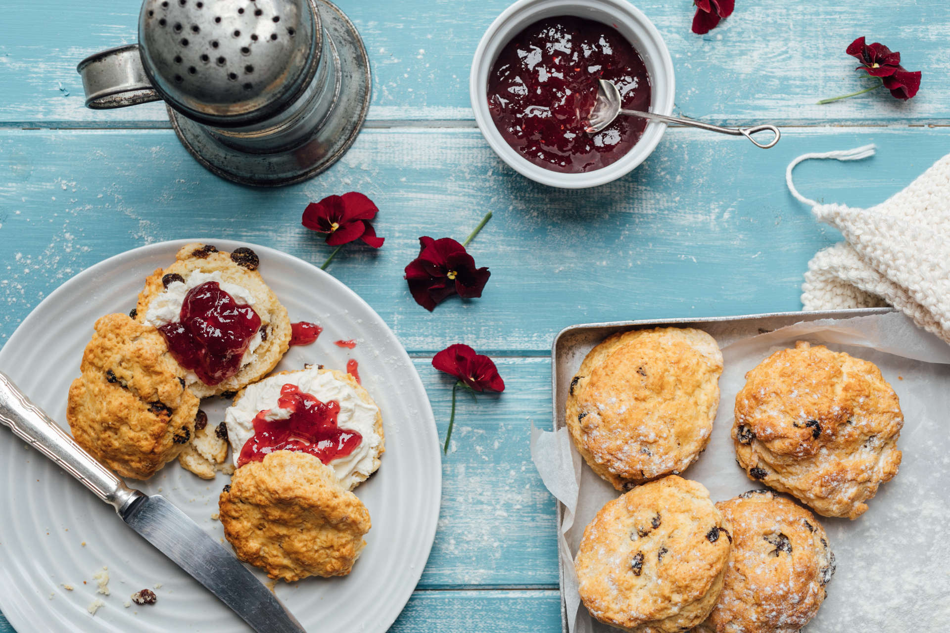 'Cream tea' en Devon