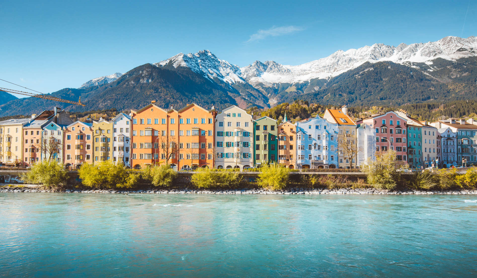 Die Ansicht von Innsbruck