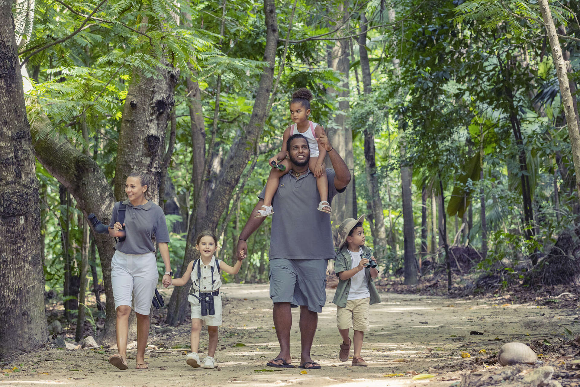 Family adventure at The Seychelles