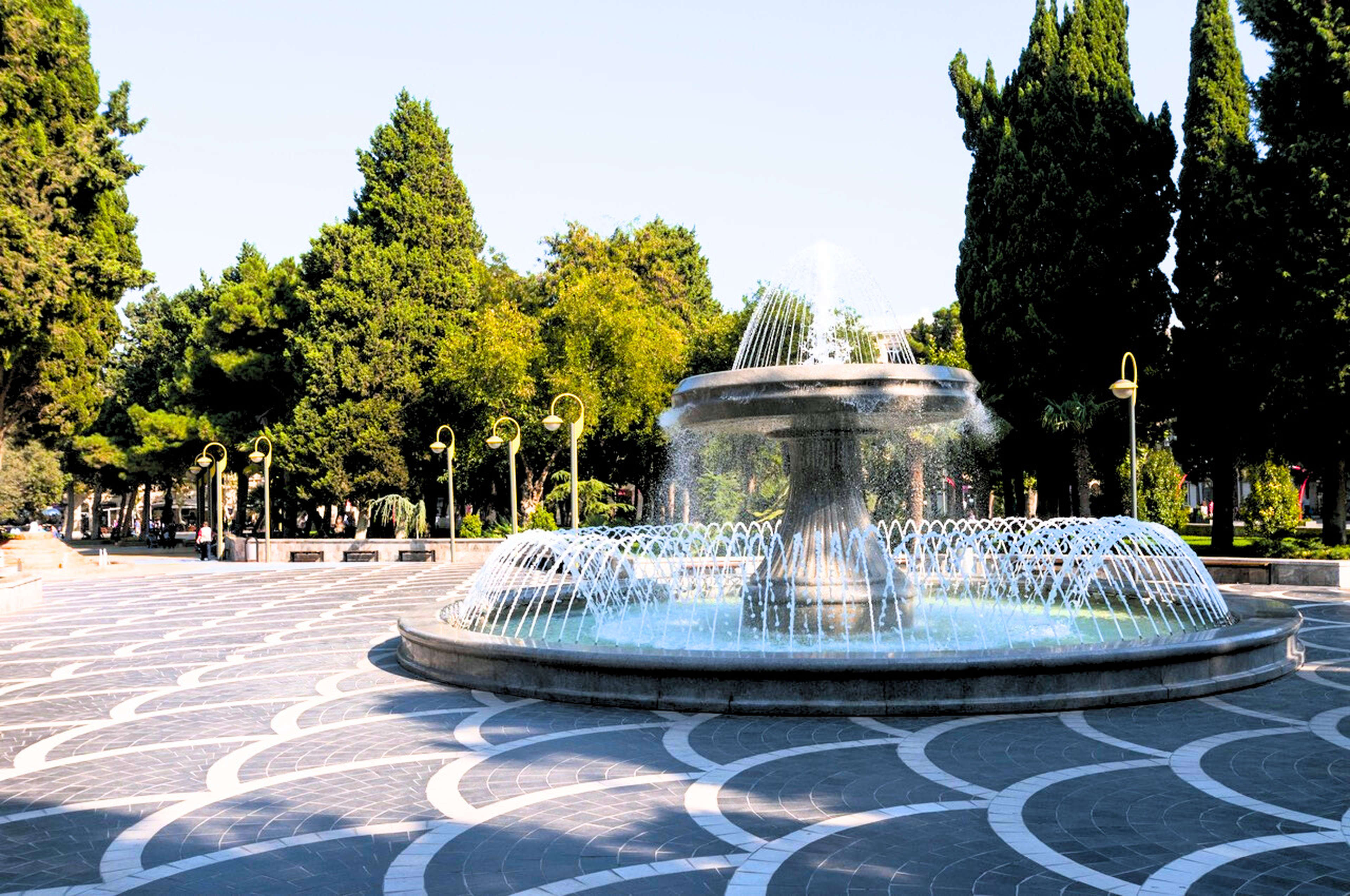 Fountains Square, Baku, Azerbaijan