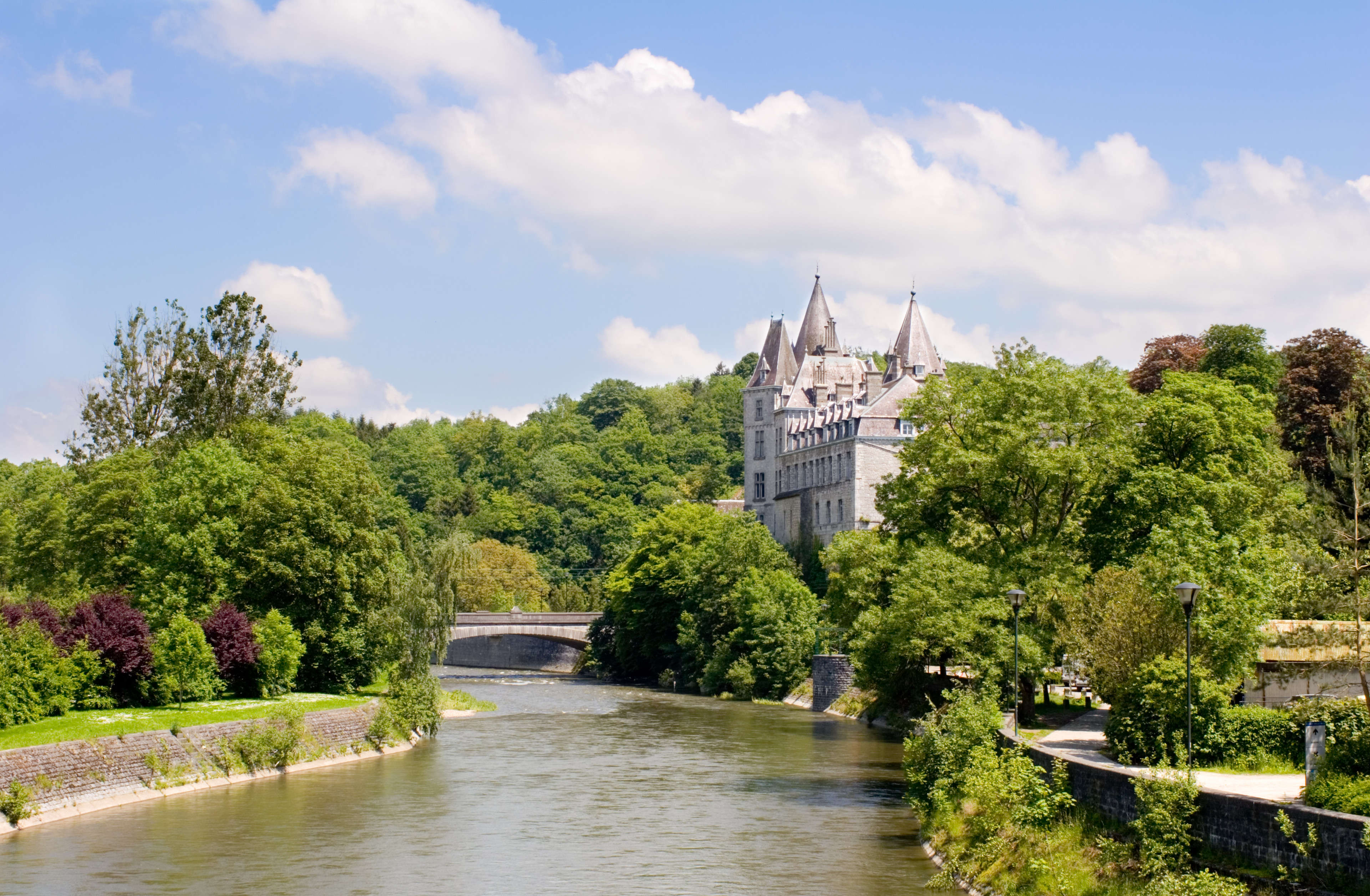 Castle of Durbuy, smallest city in Europe