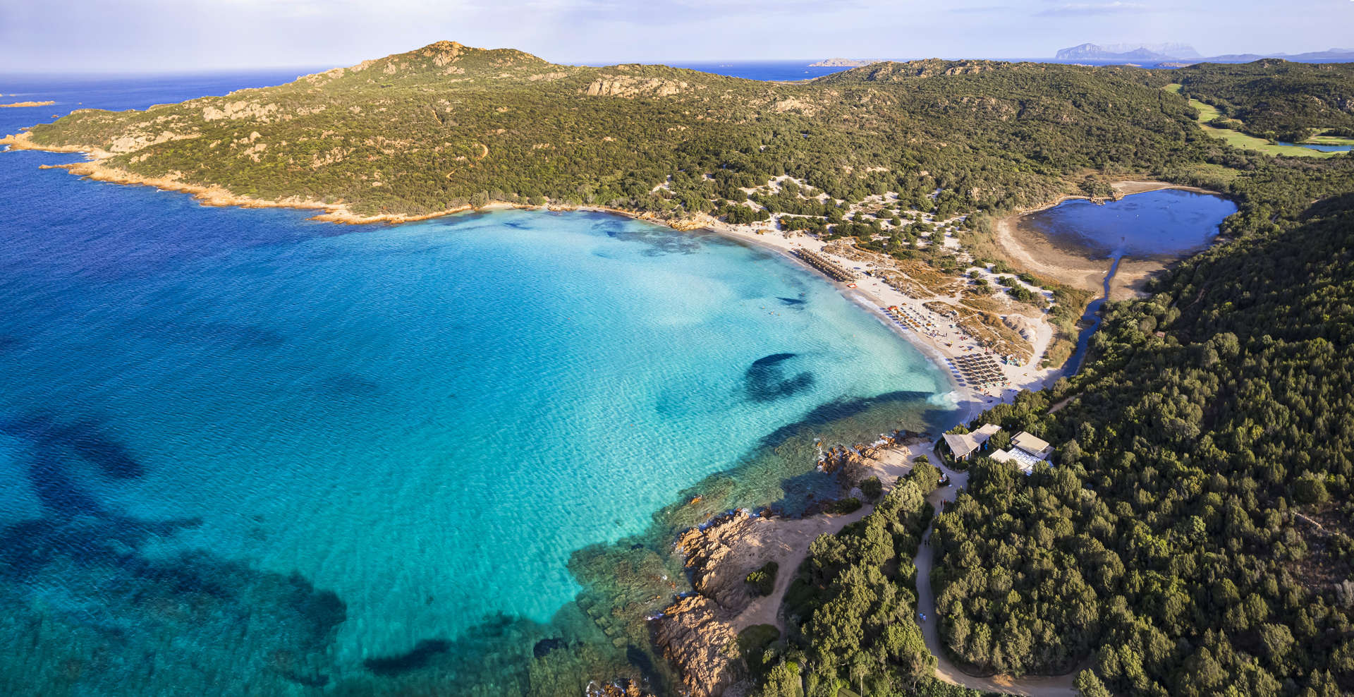 La plage de Grande Pevero en Sardaigne