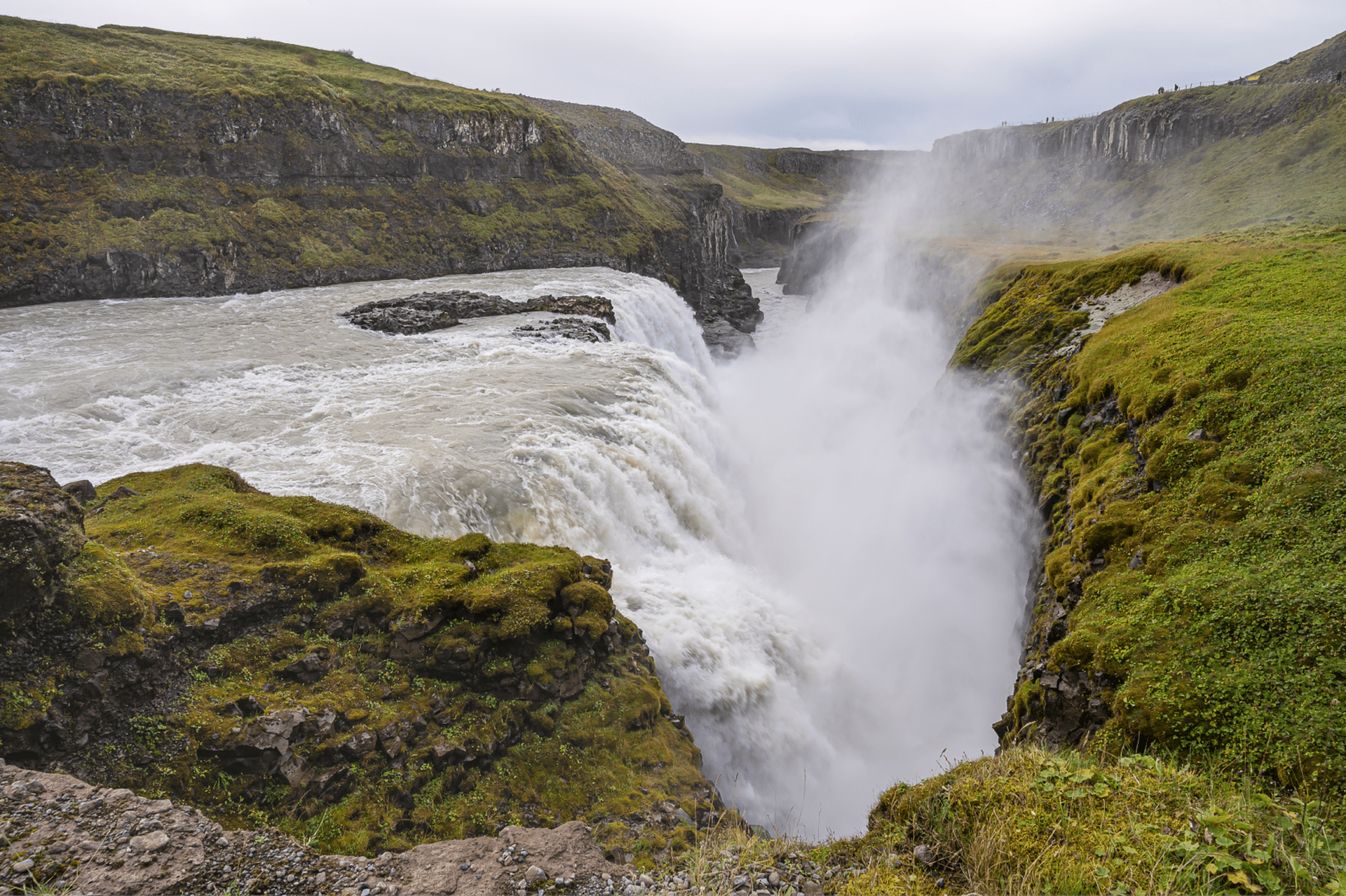 Gullfoss waterfall shows nature at its most magnificently powerful