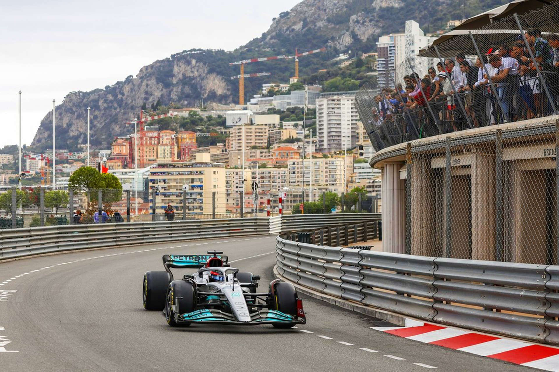 Rennstrecke in Monaco