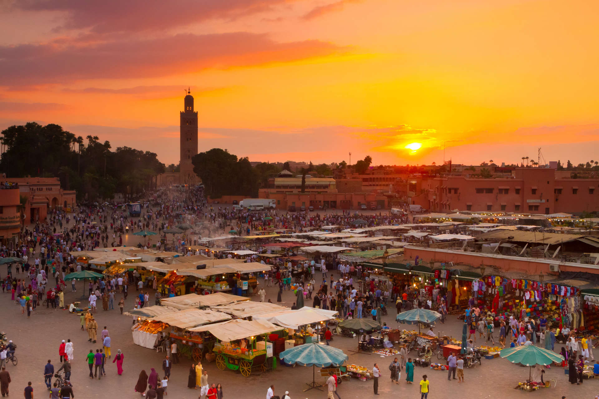 Piazza Jamaa el Fna, Marrakech, Marocco
