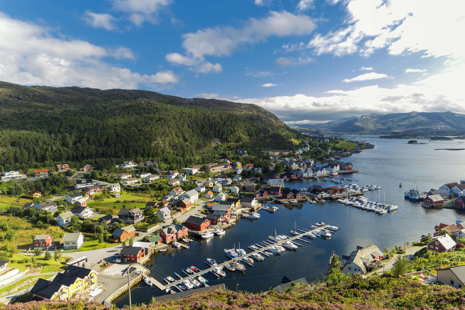 Kalvåg (Kalvaag) is a village in Bremanger Norway