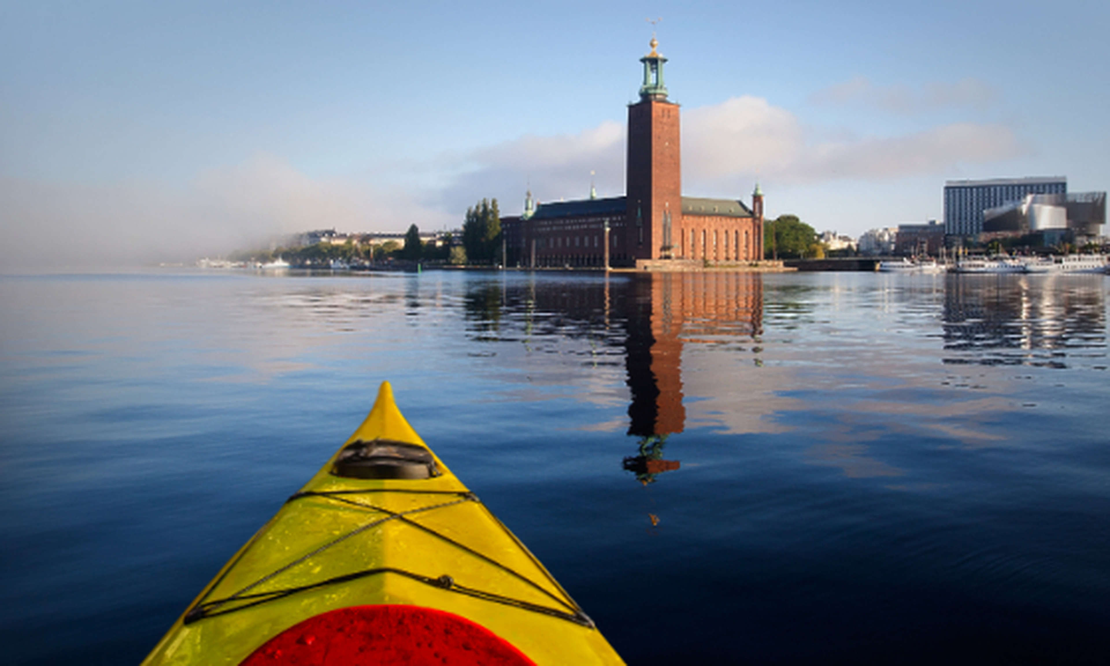 Kayaking in Stockholm