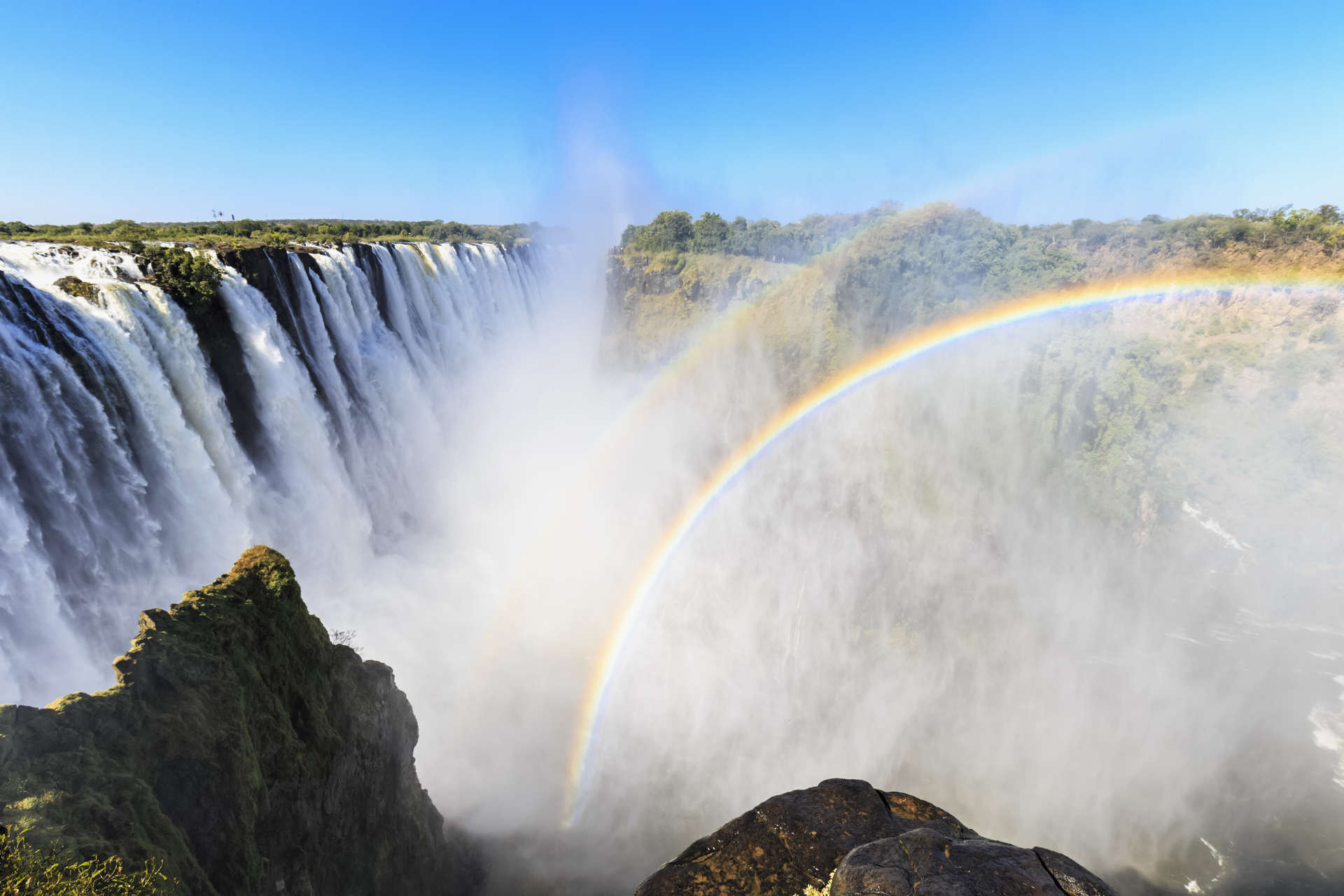 The Victoria Falls is nature at its most powerful