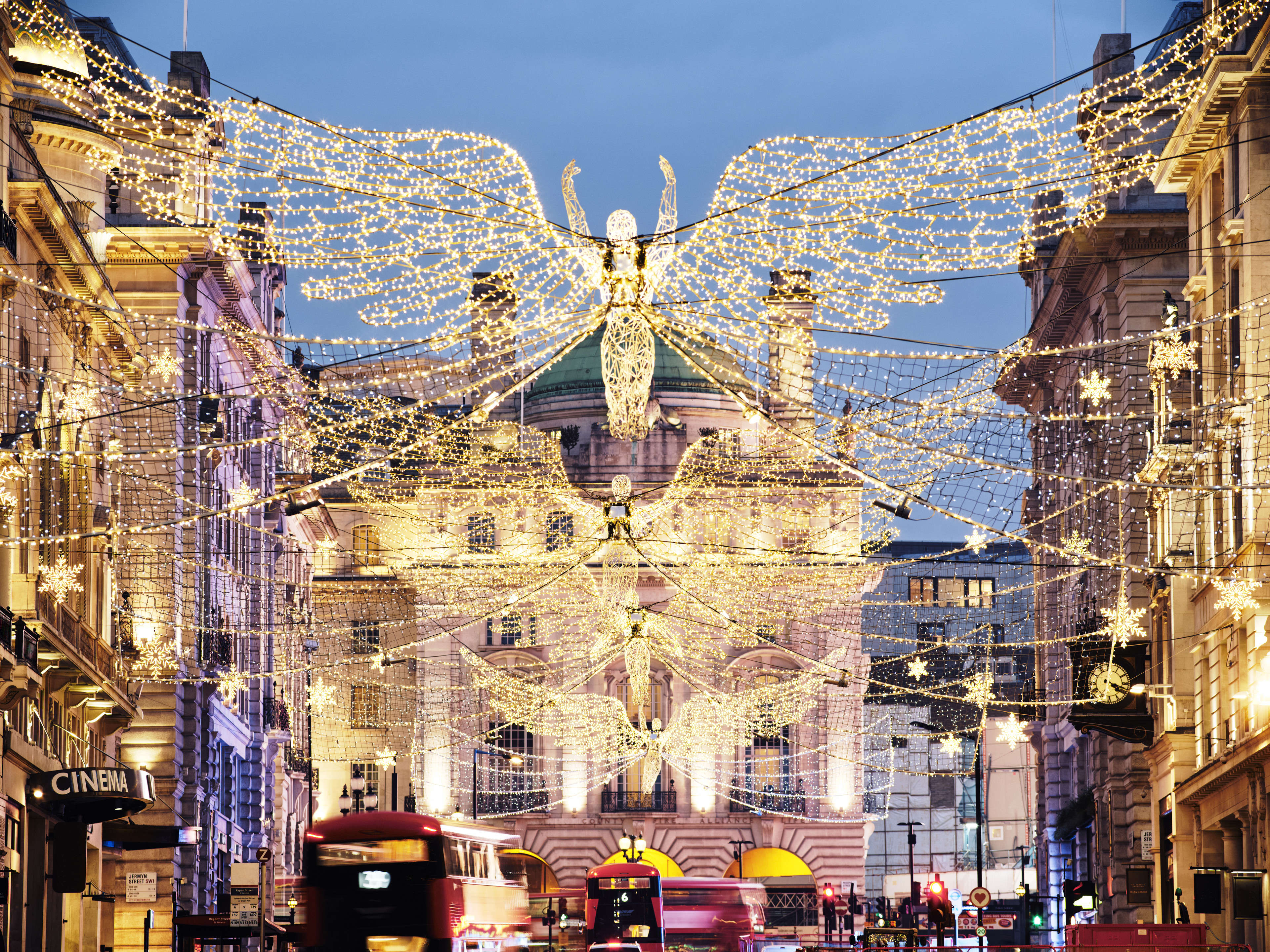 Luces navideñas en Londres