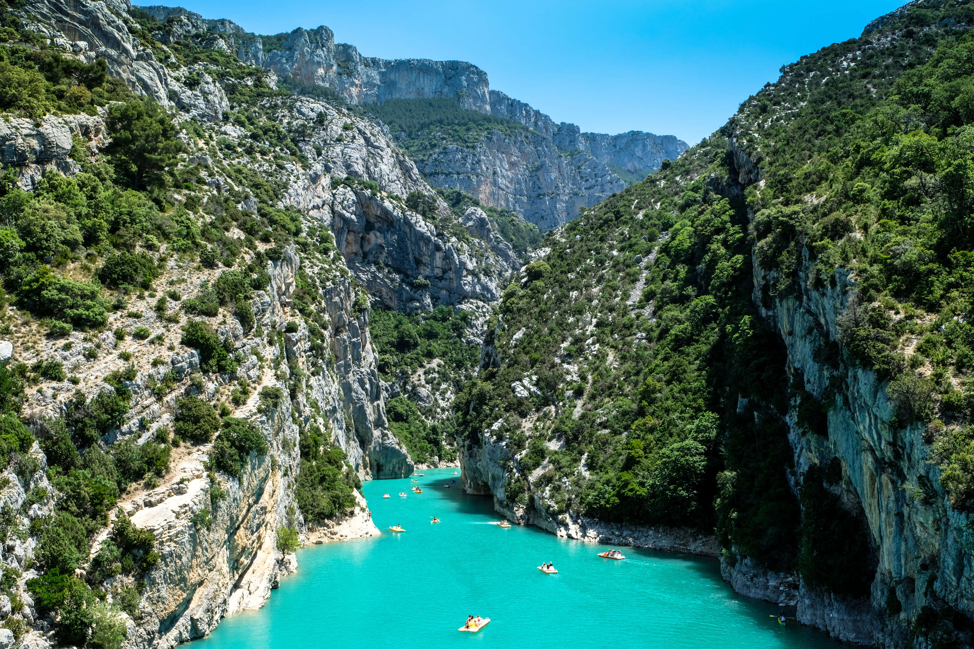 Mit dem Kajak durch die Gorges du Verdon
