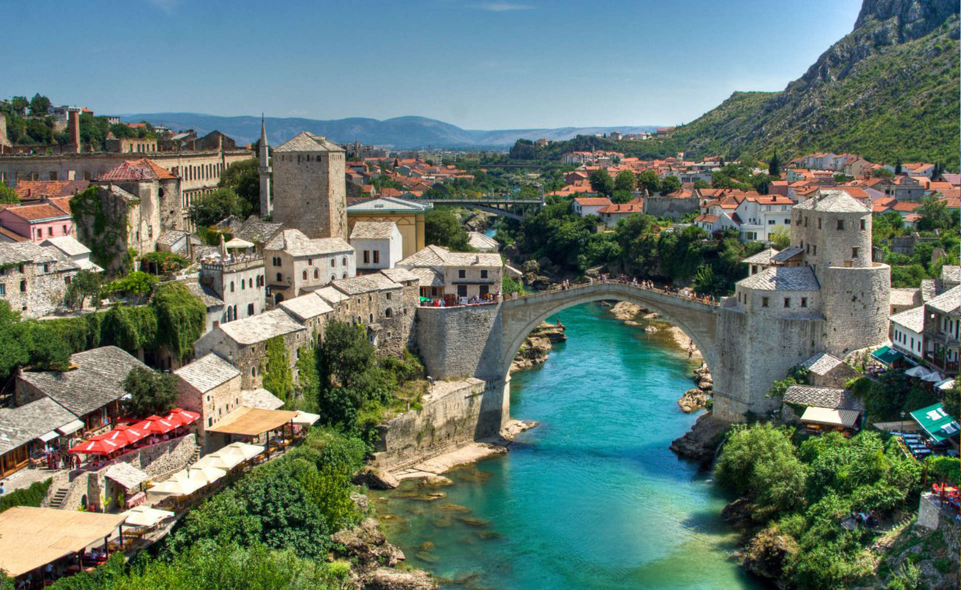 Mostar ma bajkową atmosferę