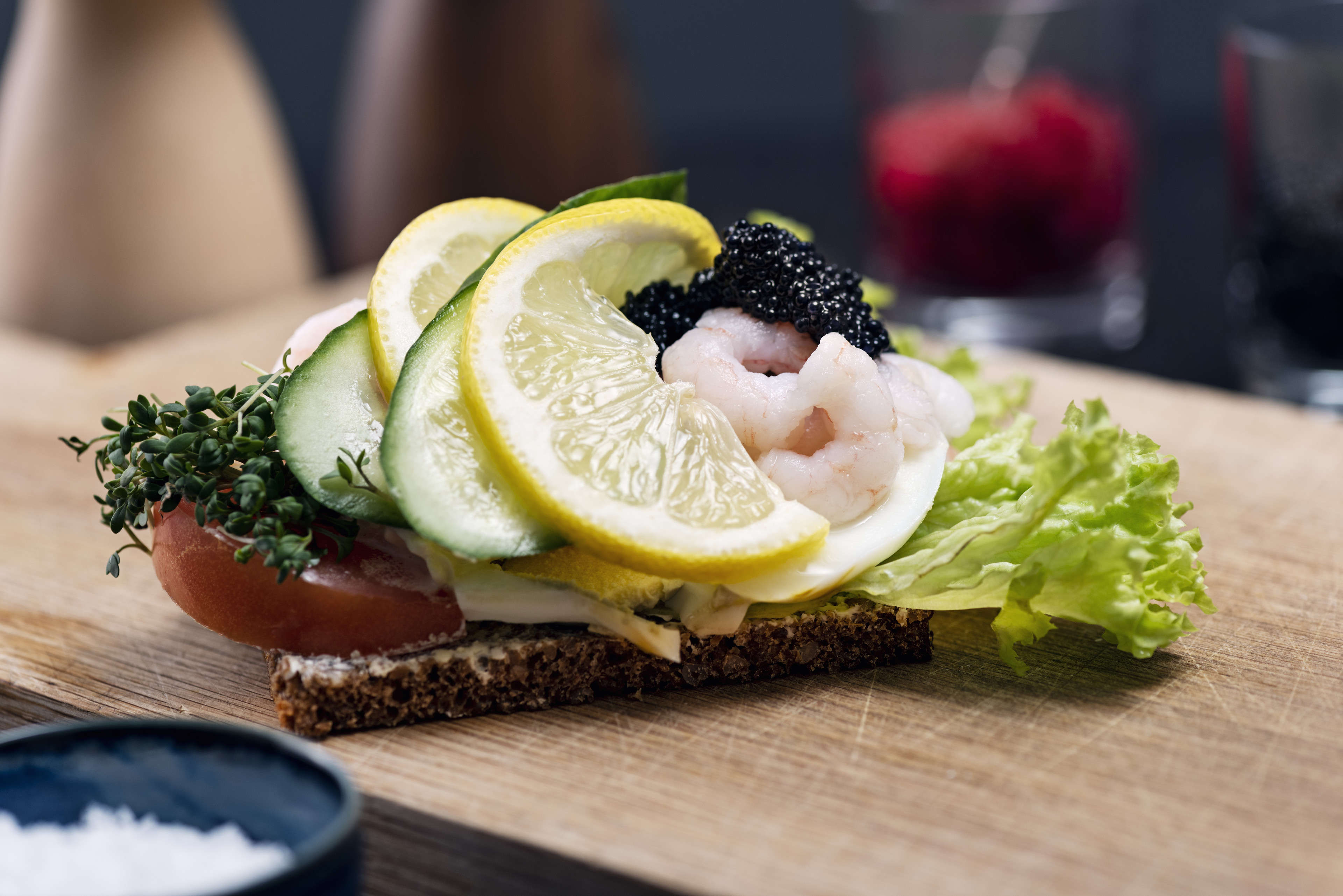 Open sandwiches