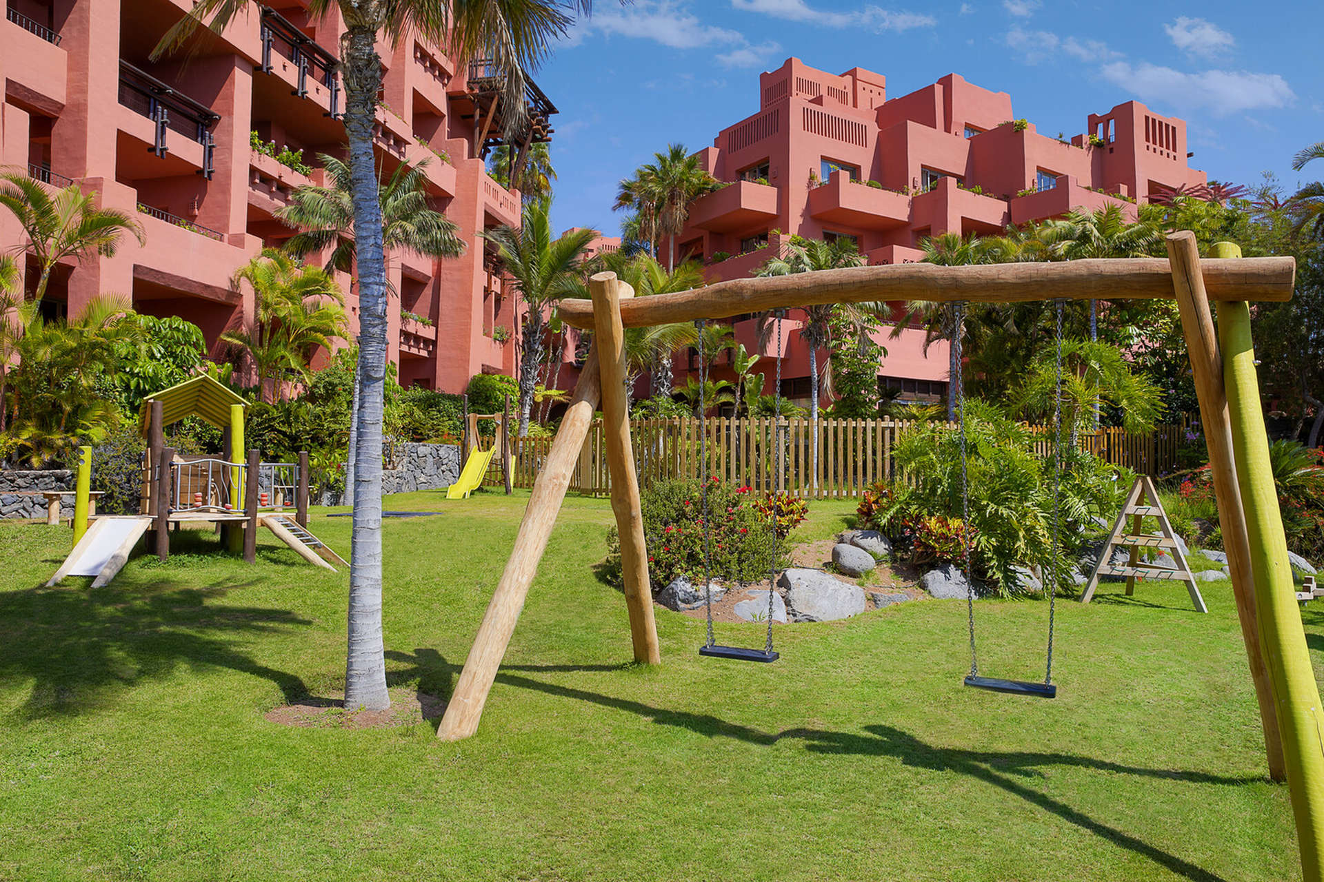 Outdoor playground at The Ritz-Carlton, Abama