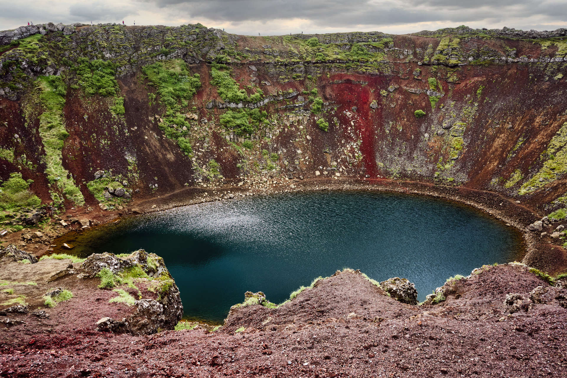 Der Kerið Krater auf Island