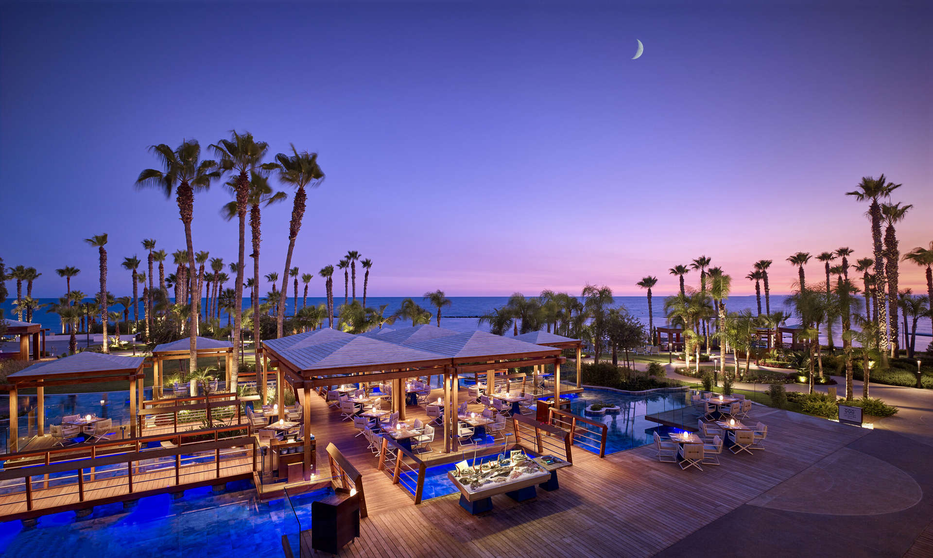 Atardecer desde el Parklane, a Luxury Collection Resort & Spa, Limassol, Chipre