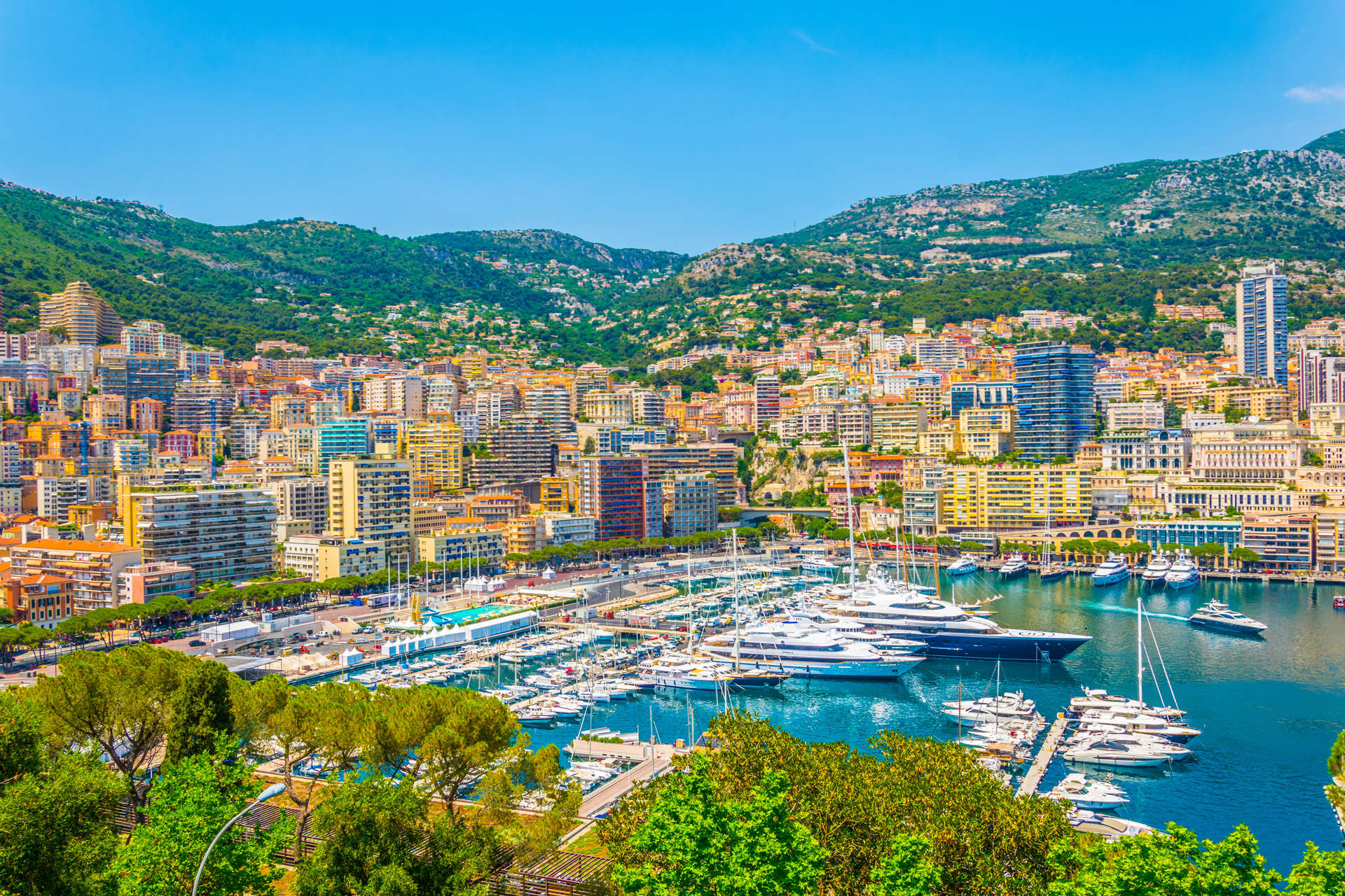 Port Hercule is where the world’s high-rollers moor their superyachts when they sail into town