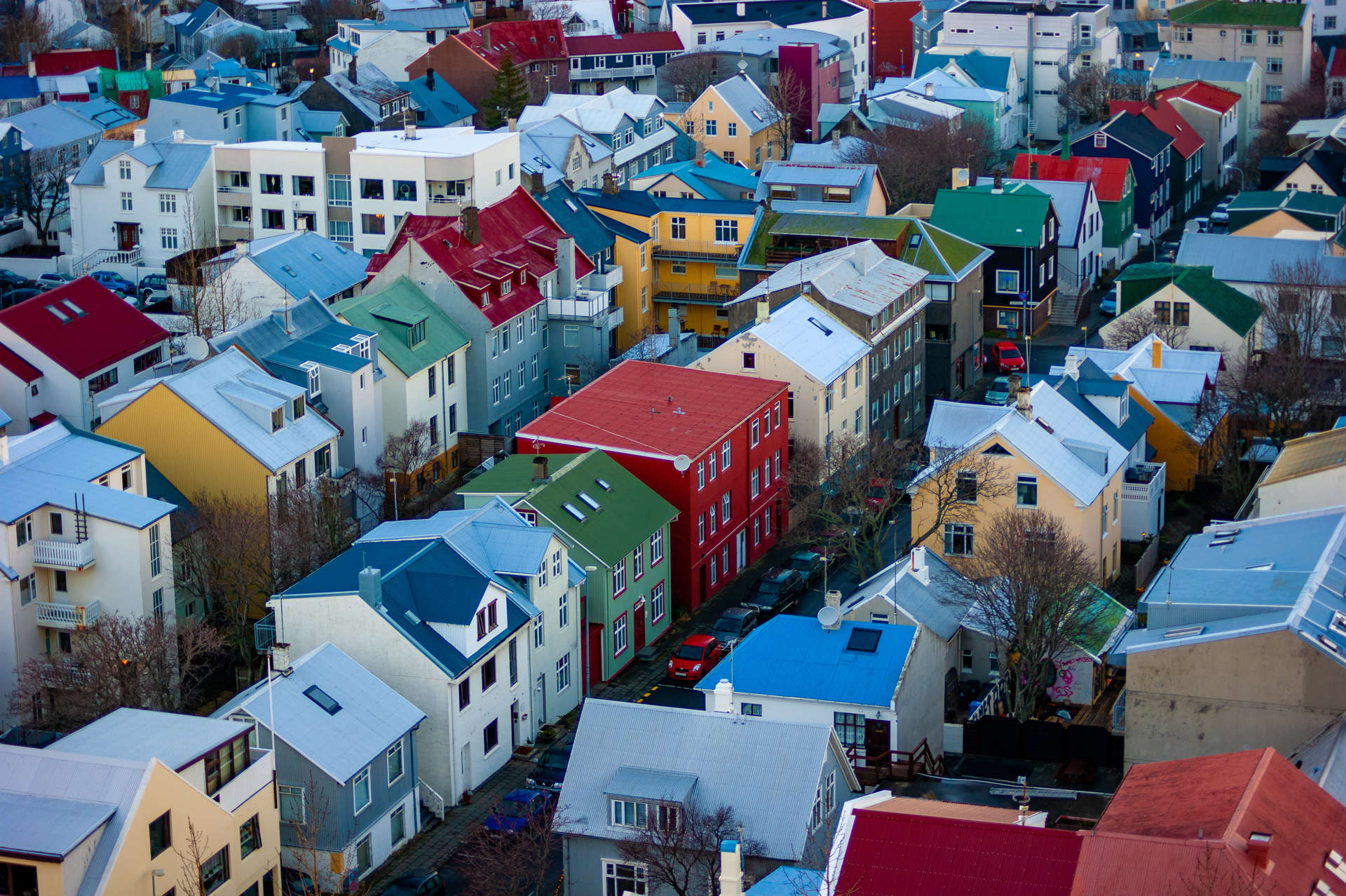 Reykjavik's suburbs