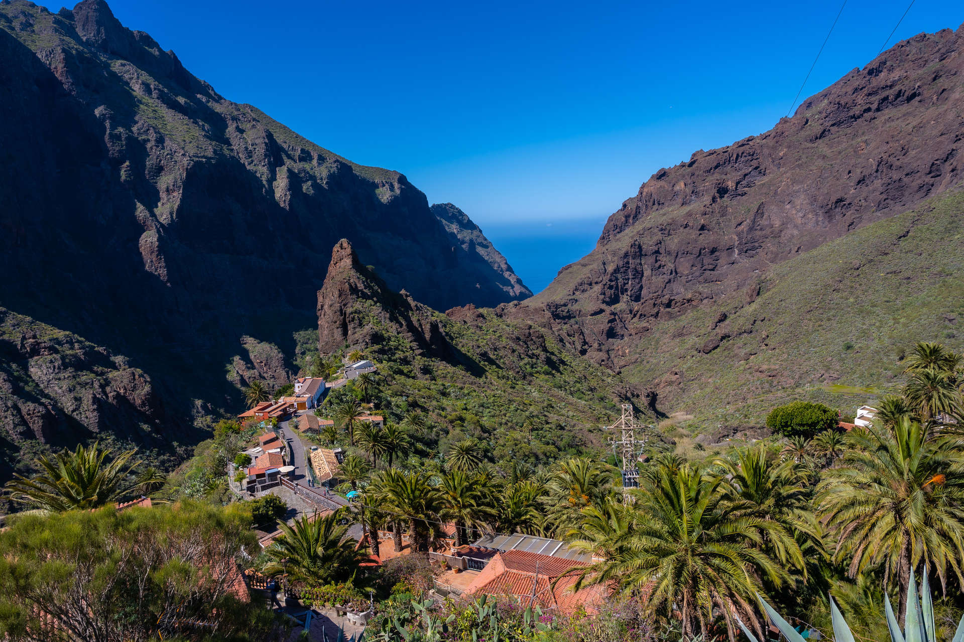 Rocks in the Masca gorge, Tenerife