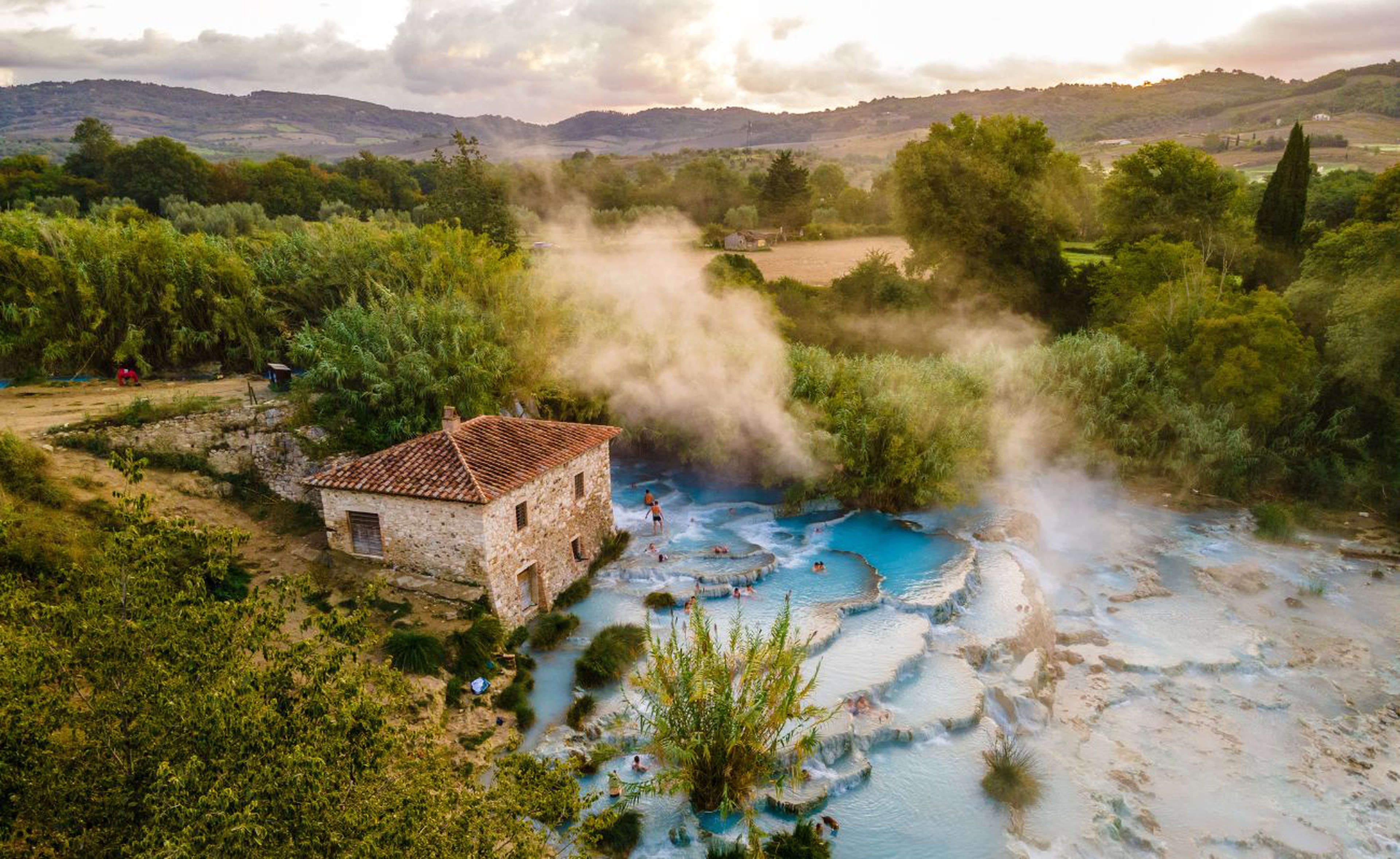 Saturnia, Toskana