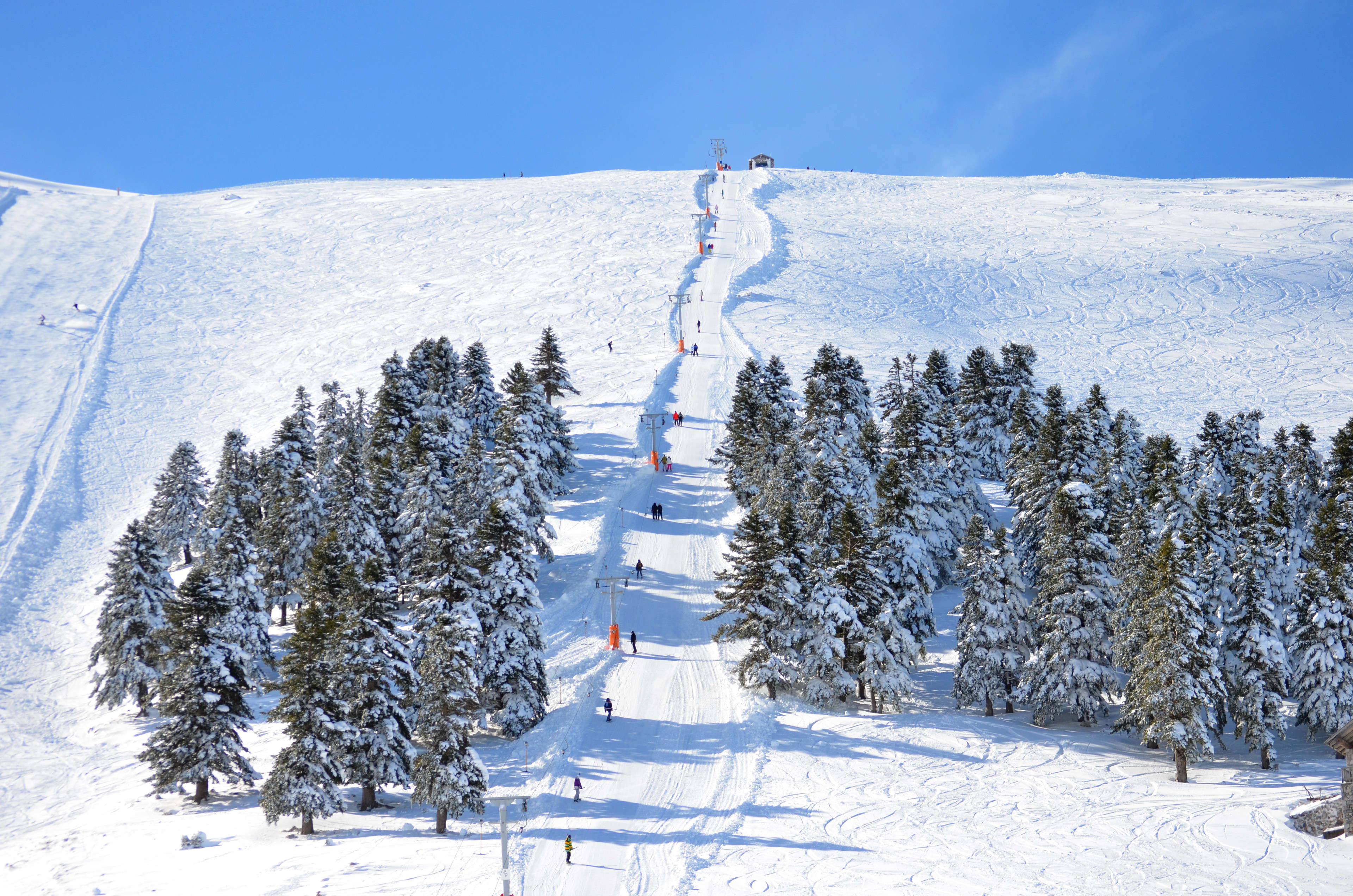 Skifahren in Griechenland