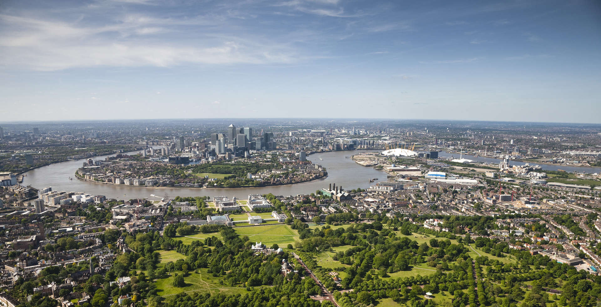 skyline in London