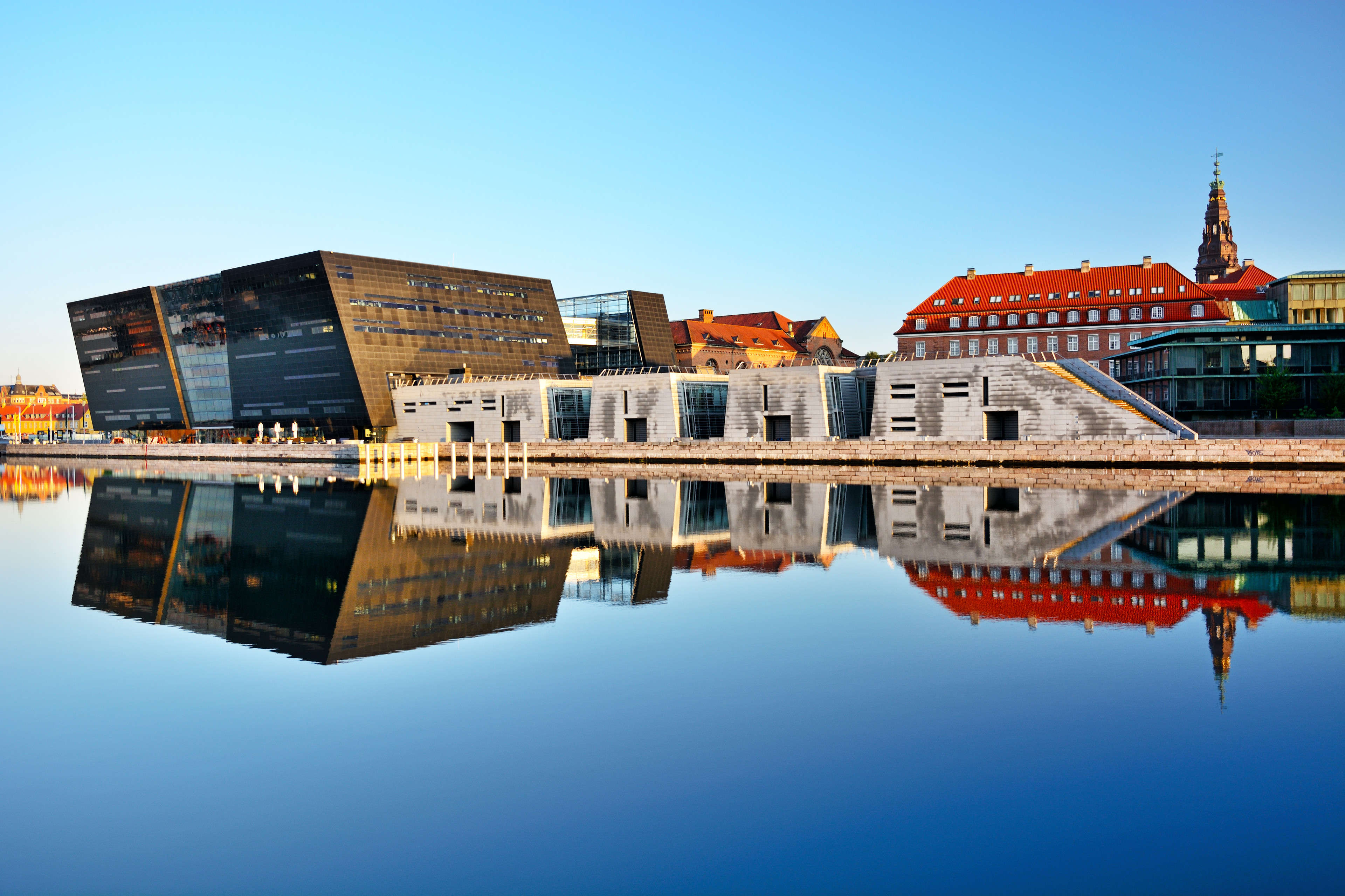 Friday evening: Stroll by some of the city's best waterside buildings