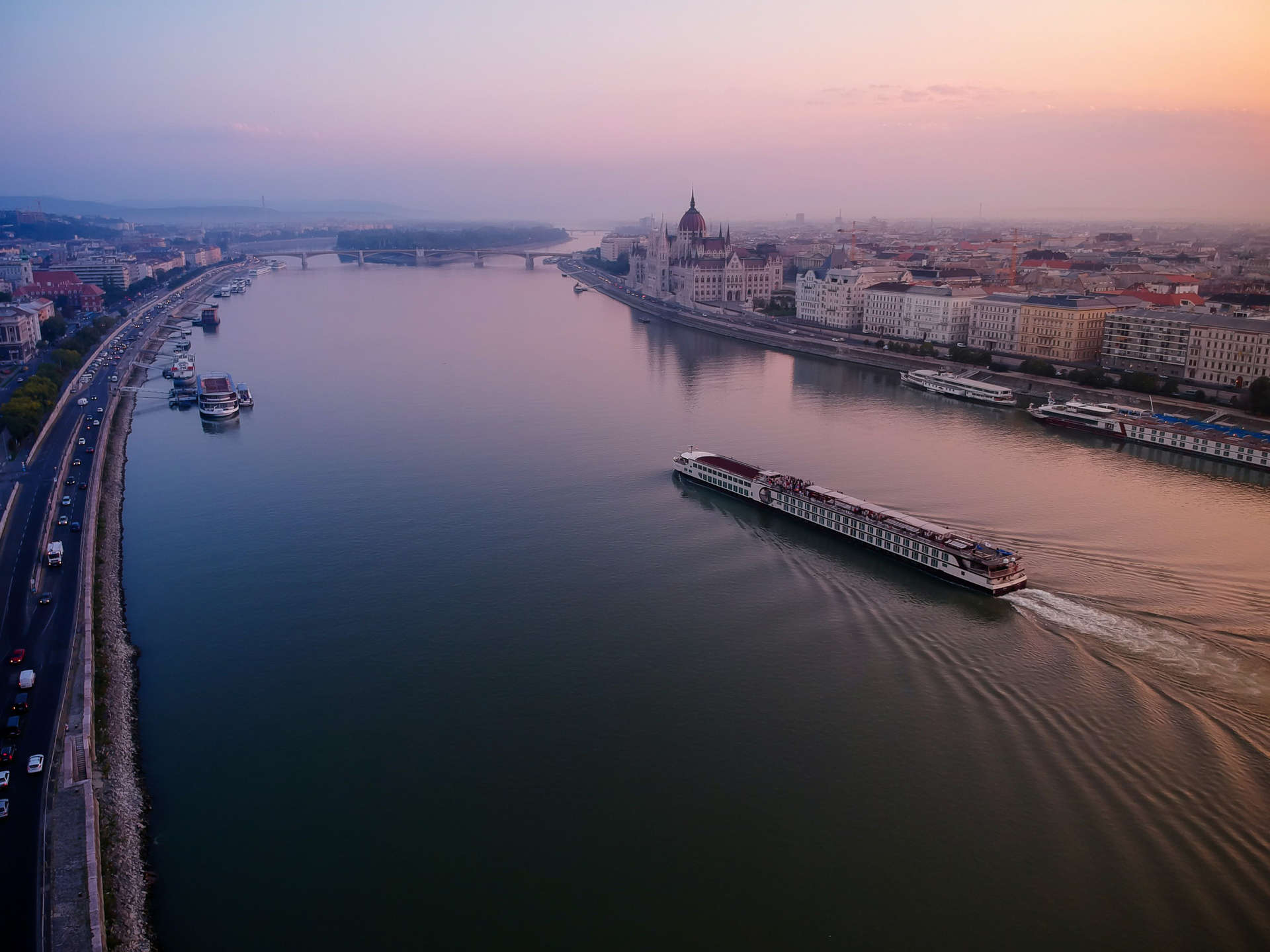 Die Donau, Budapest