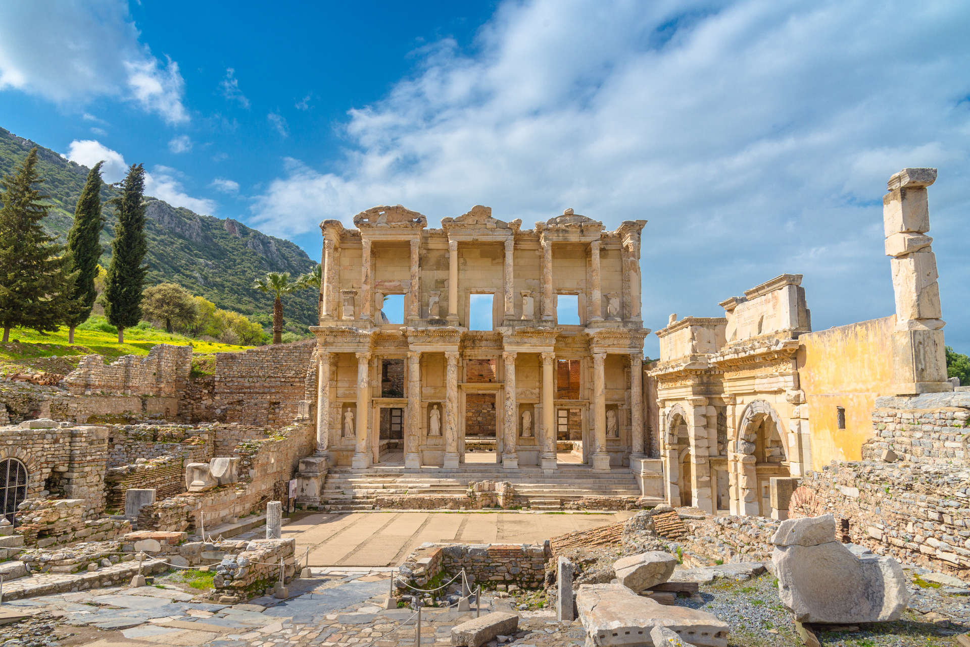 La Bibliothèque de Celsus, Ephèse, Turquie