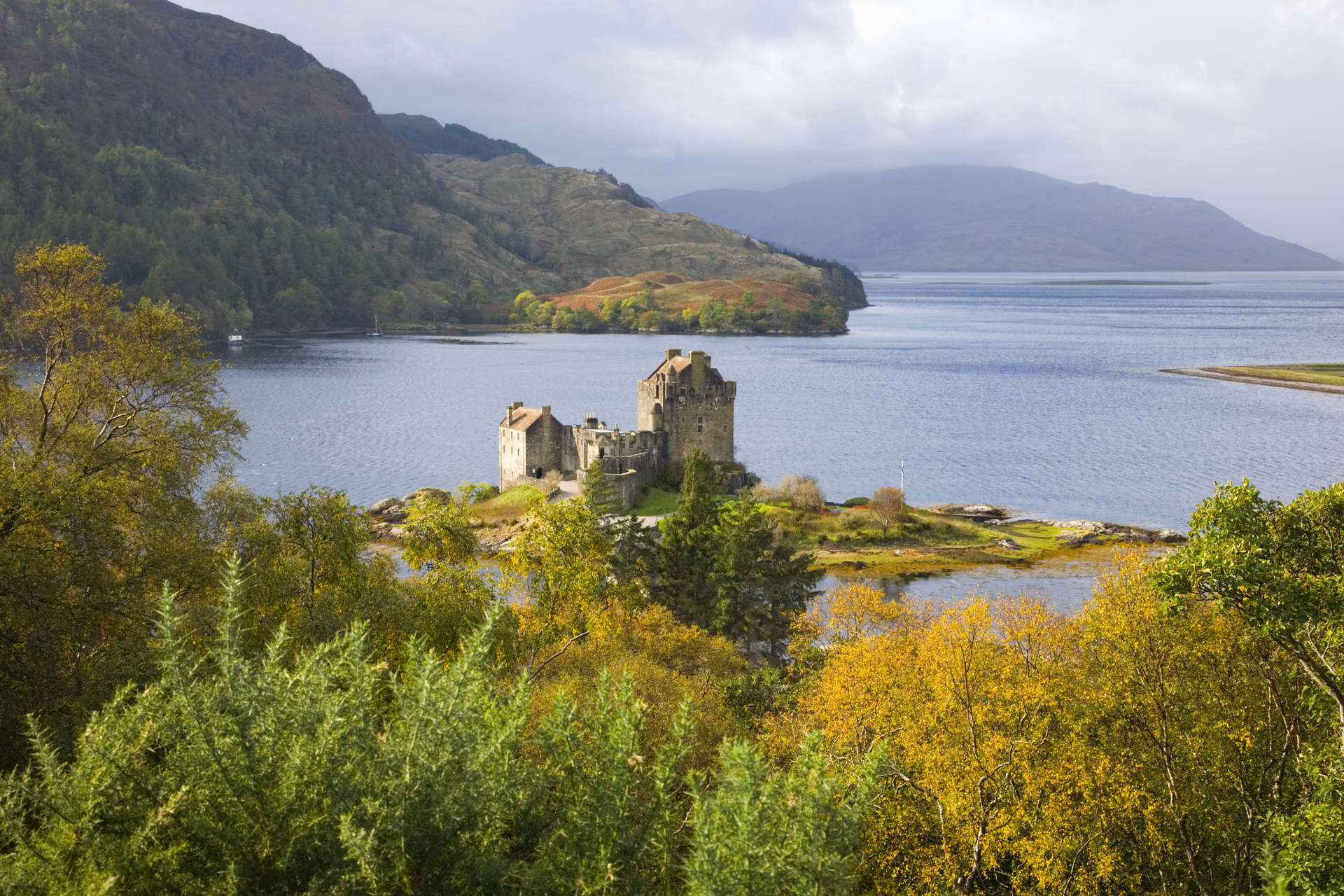 The Scottish highlands